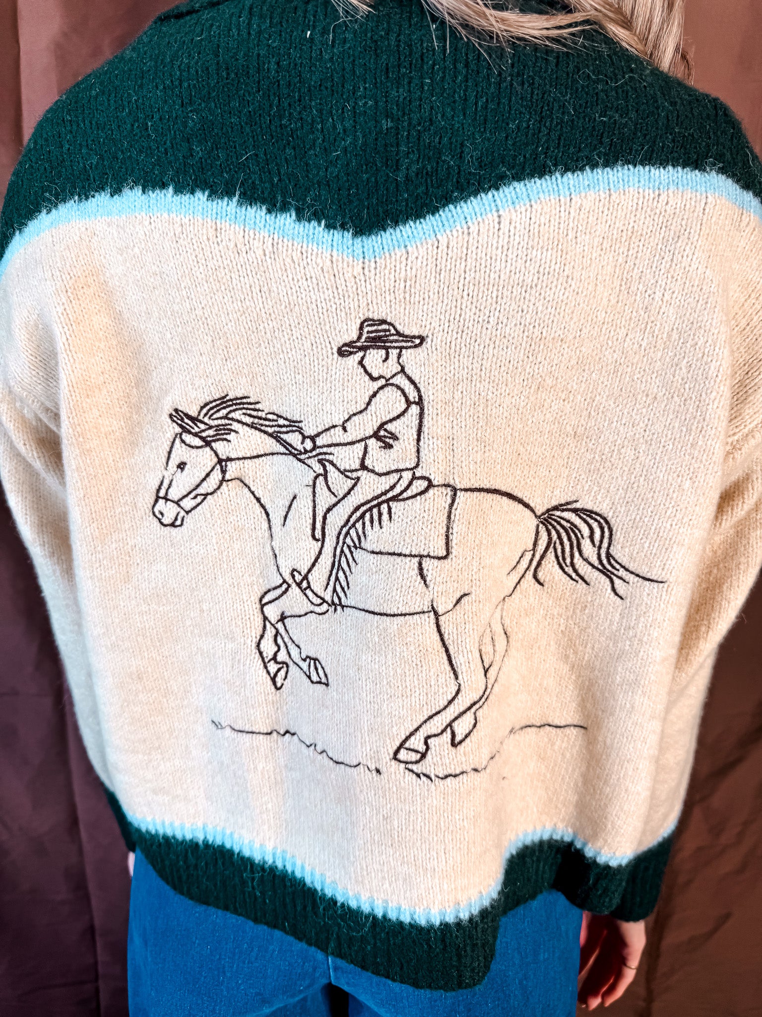 Ropin' Roundup Cardigan - Butter