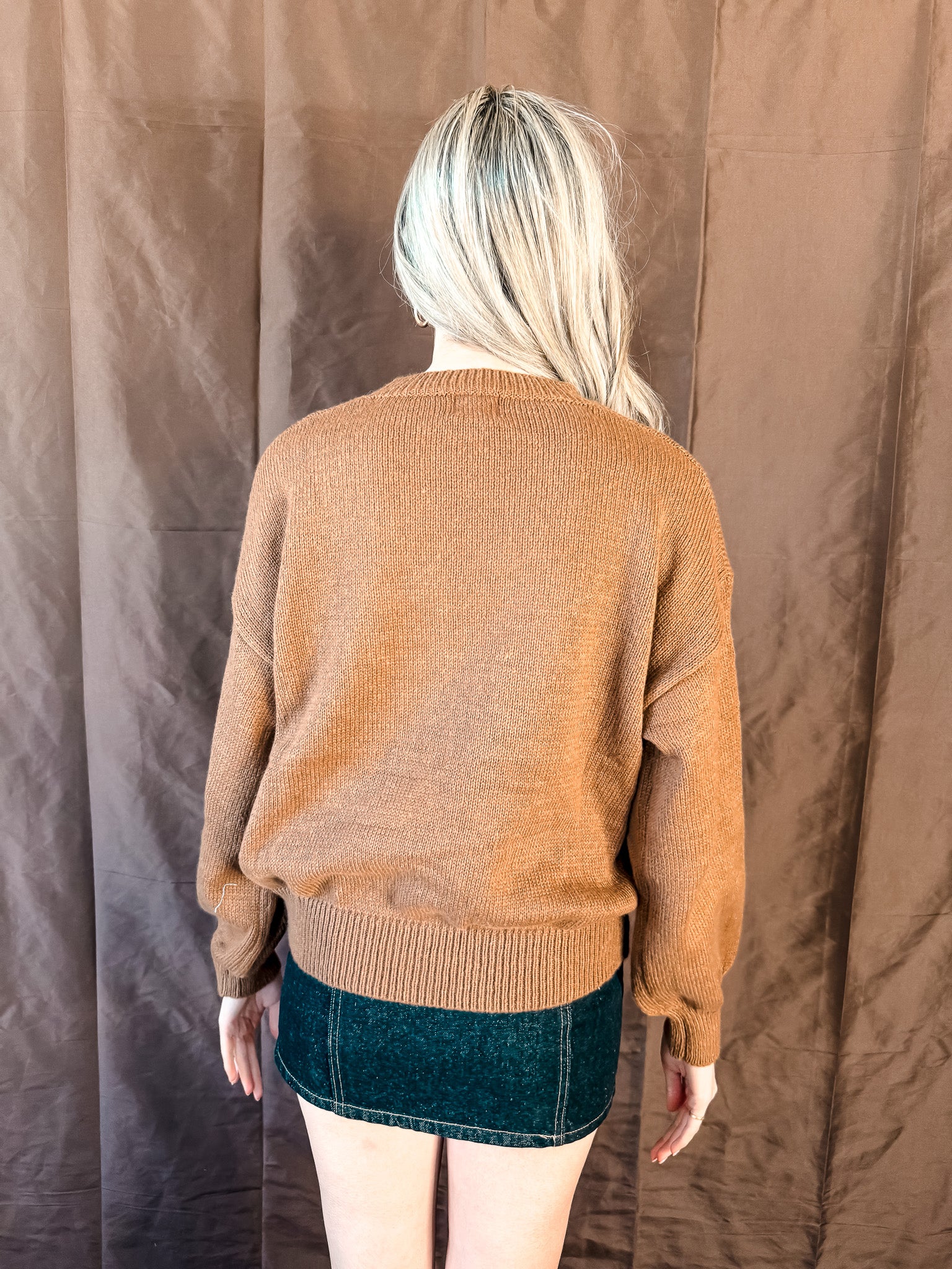 Rodeo Sweater - Brown