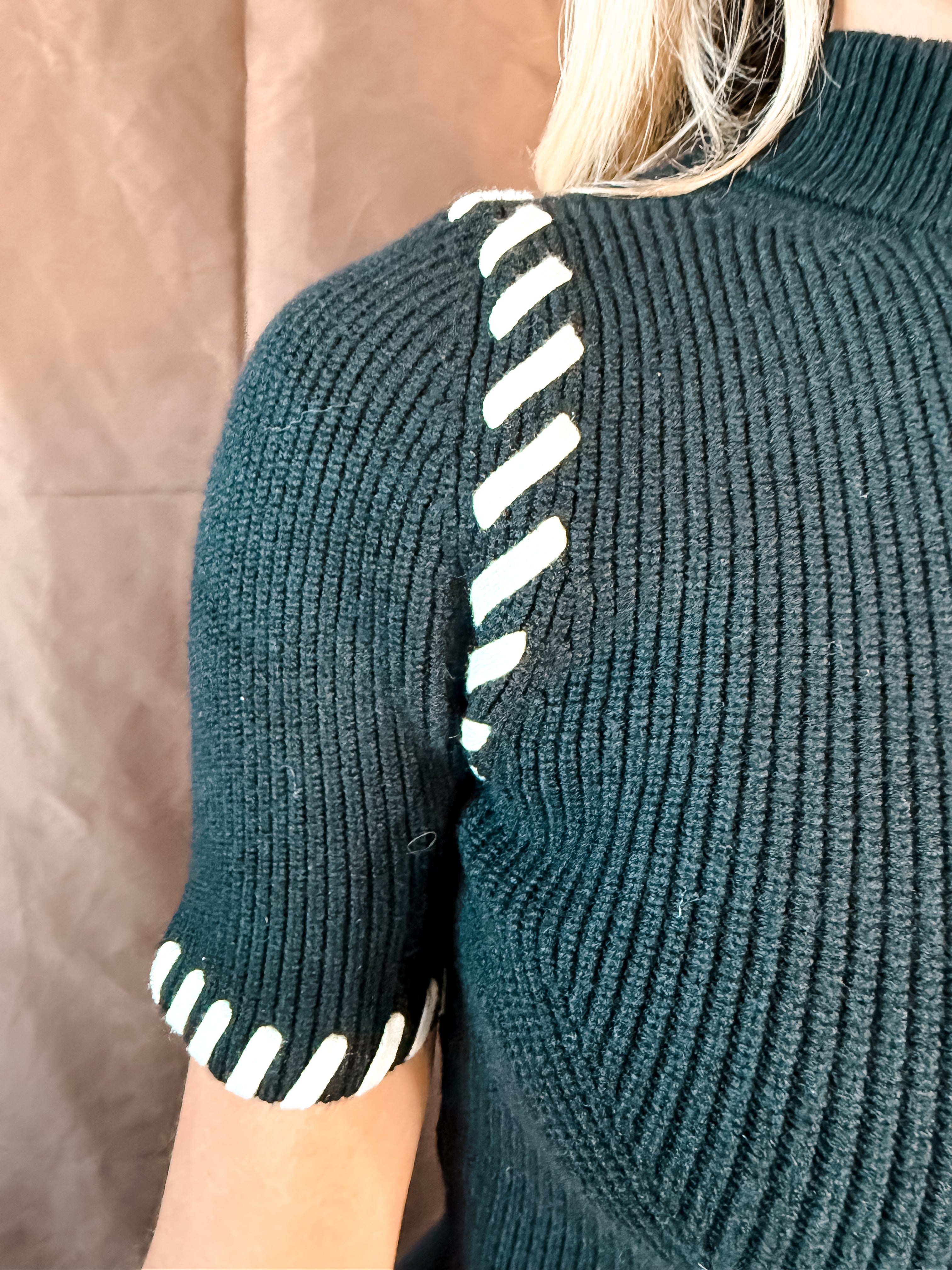 Romilla Stitch Mini Dress