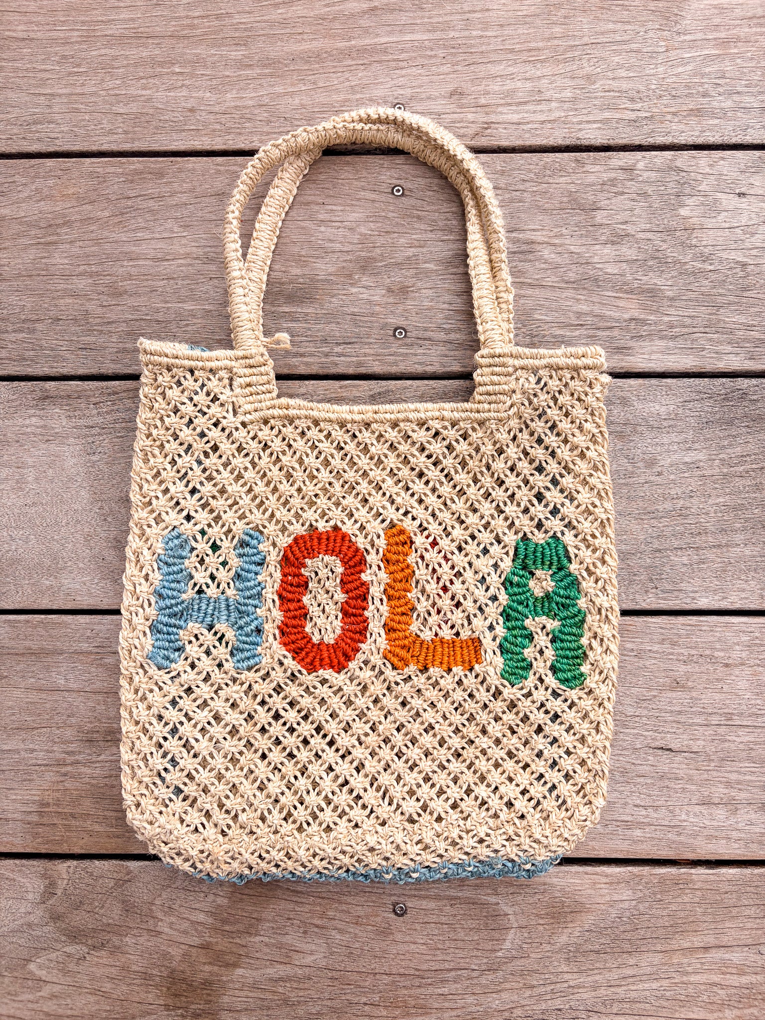Hola Lucy Jute Tote