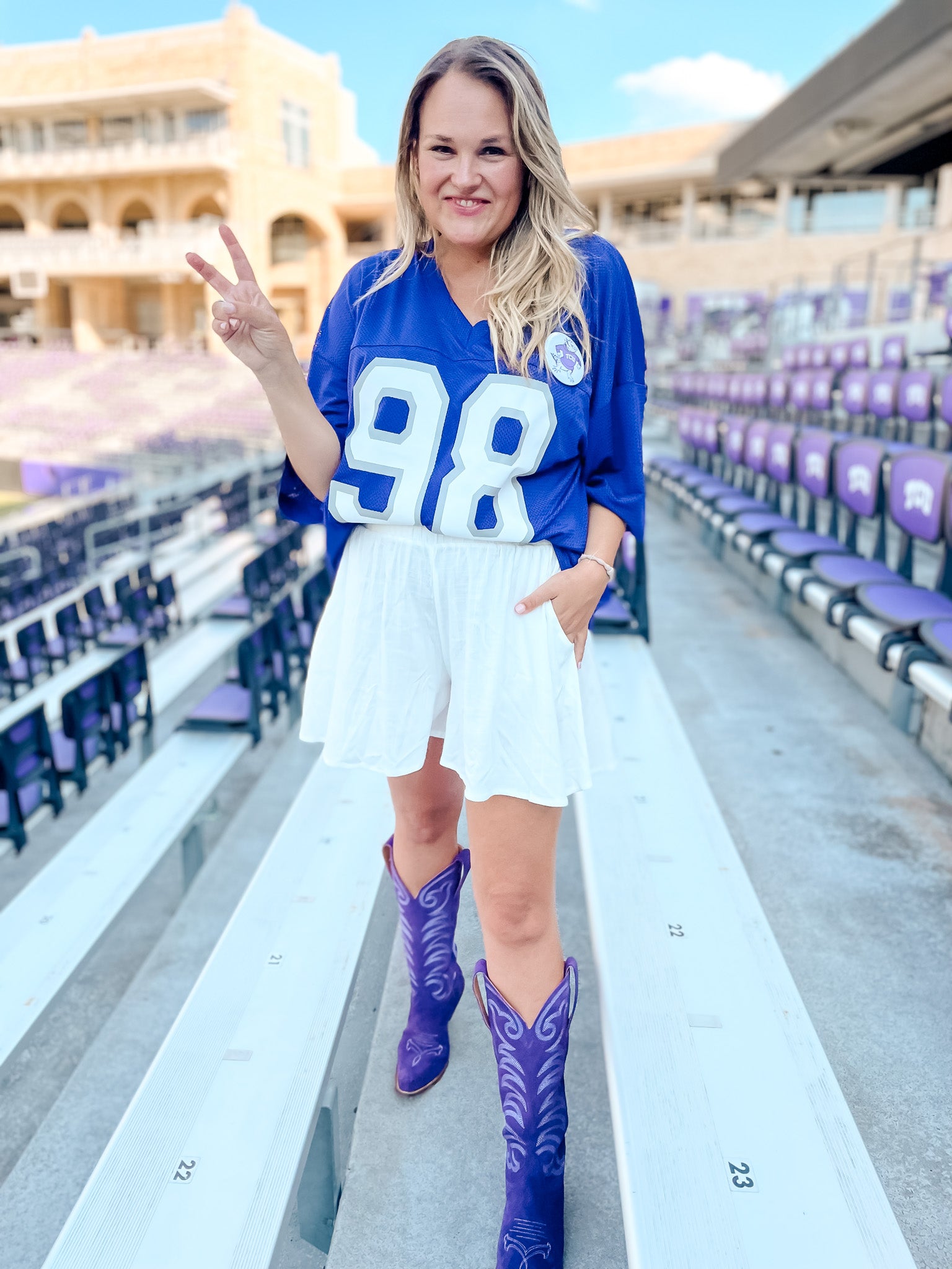 Oversized Mesh Jersey T-Shirt