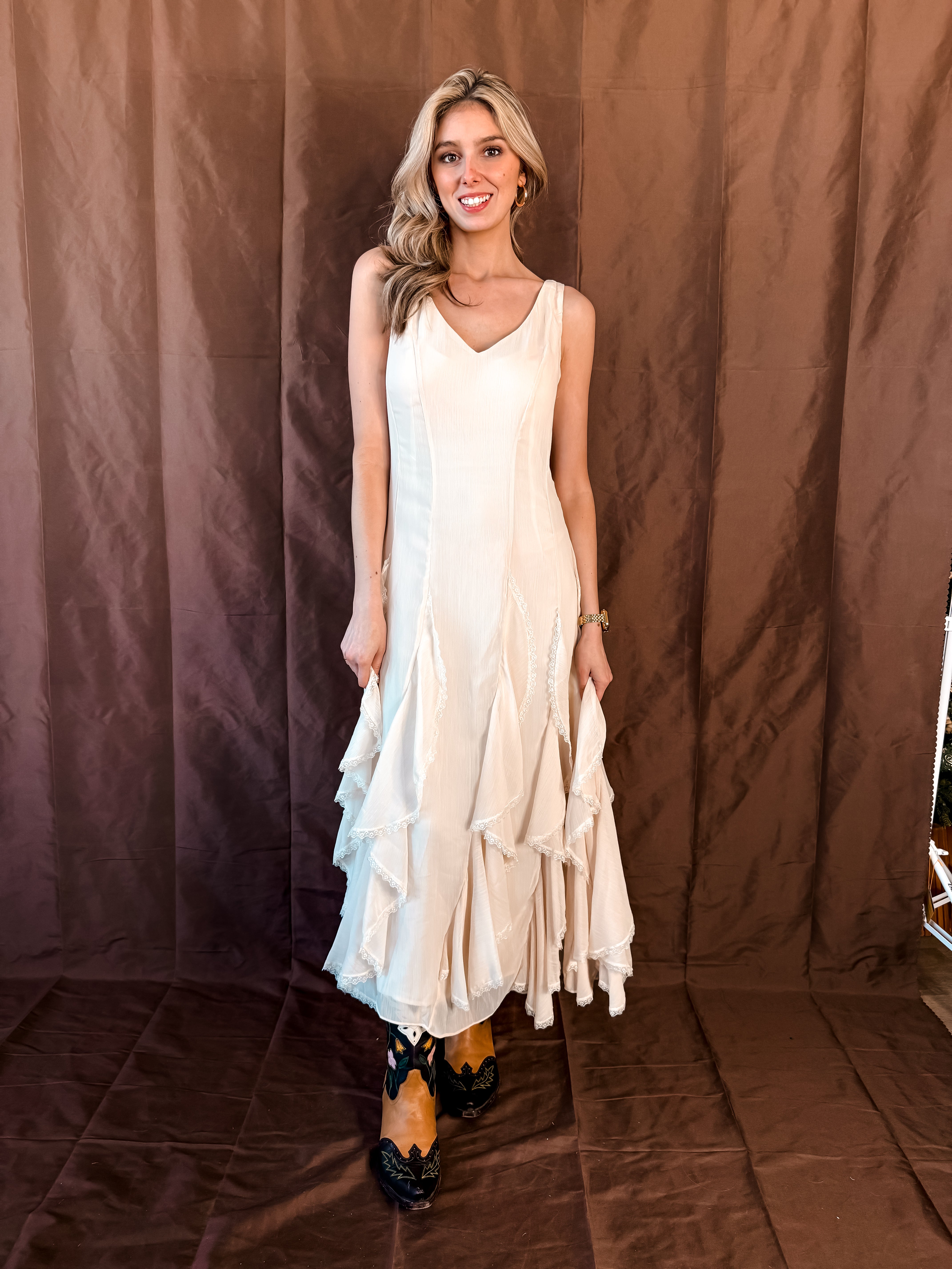 Philomene Dress - Cream