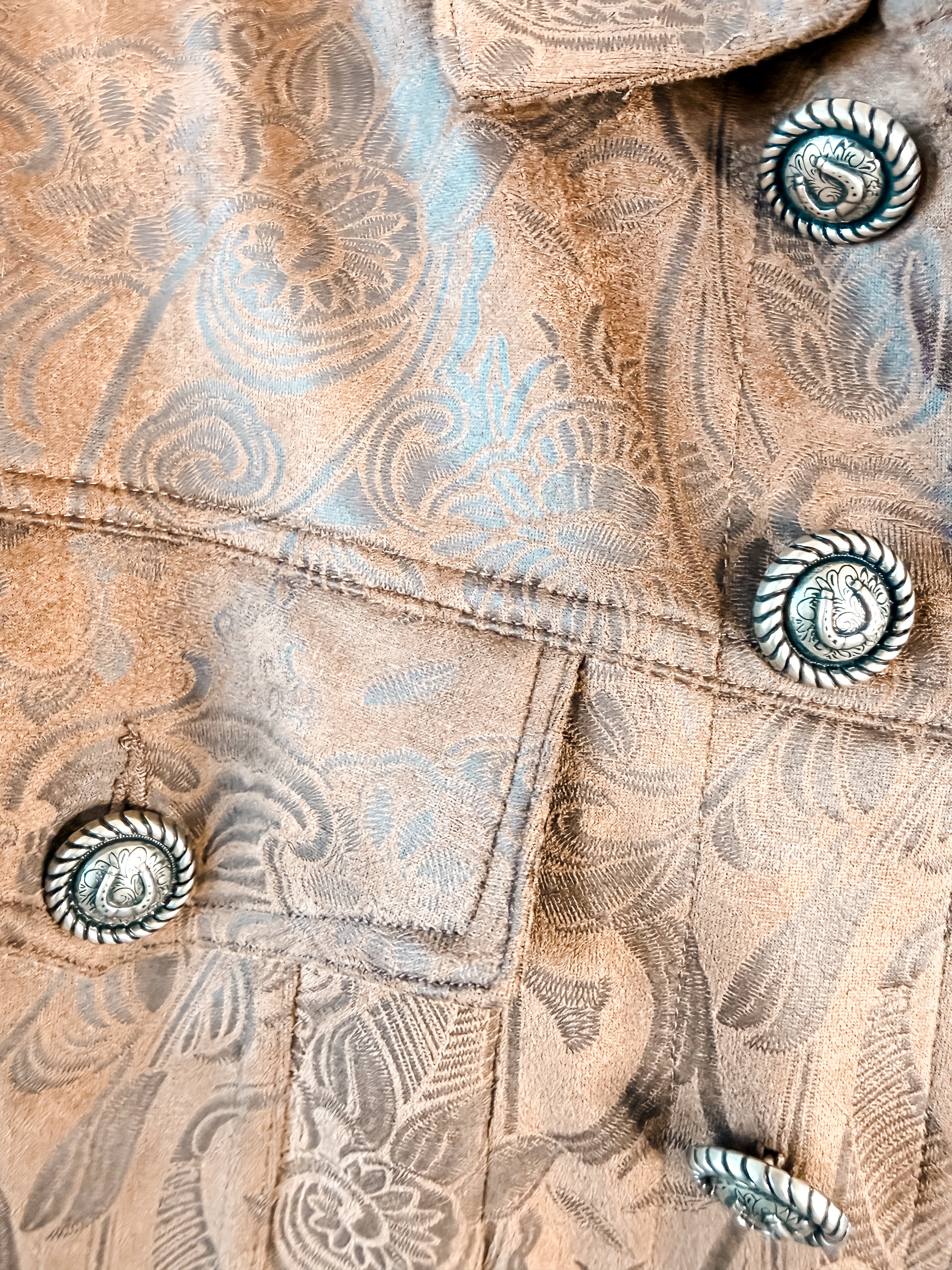 Abilene Suede Jacket - Saddle