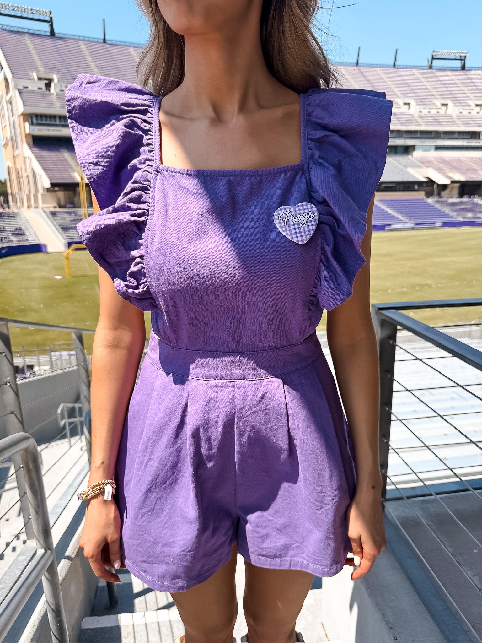 Game Day Cut Out Romper