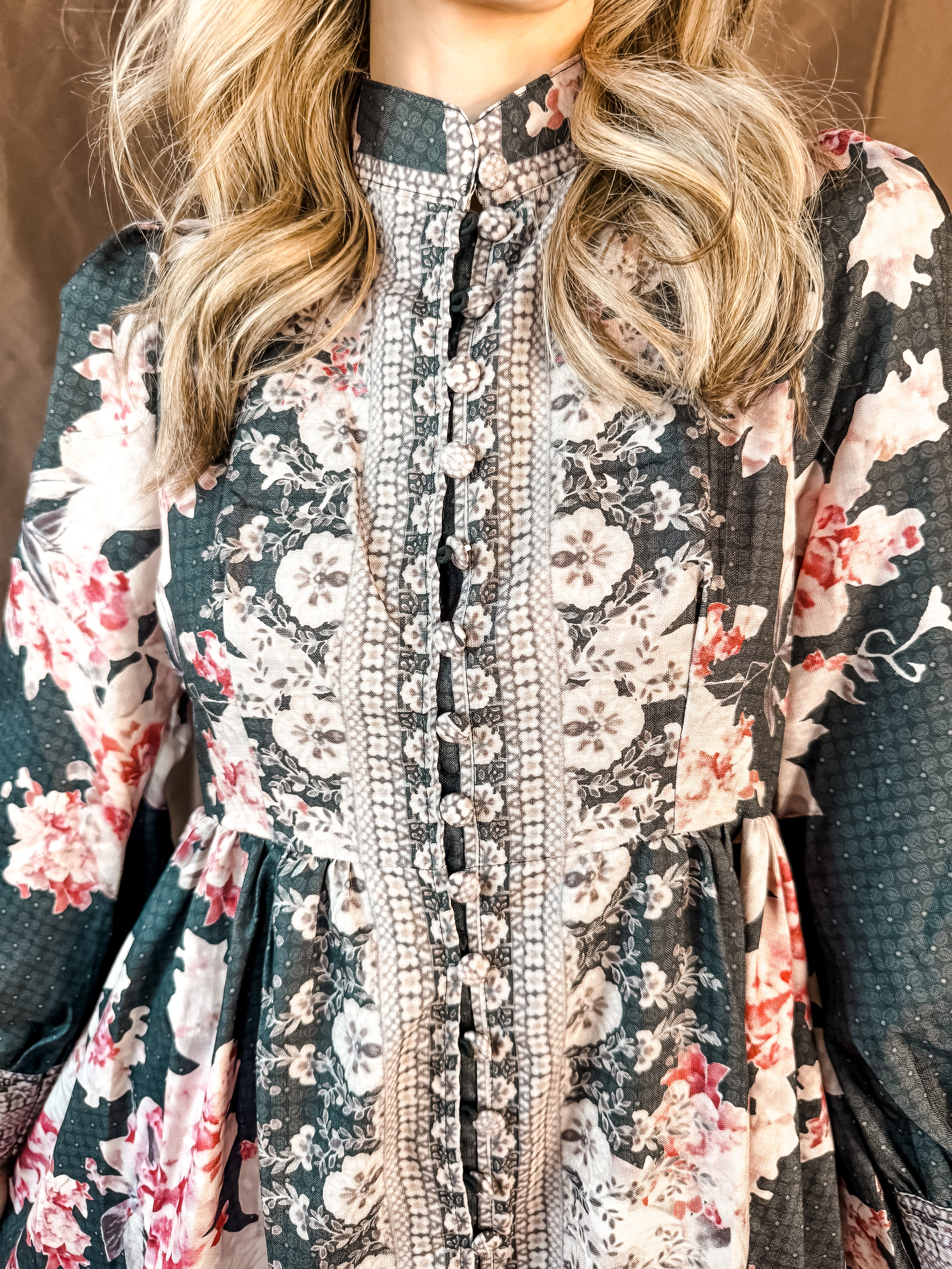 Victorian Floral Dress