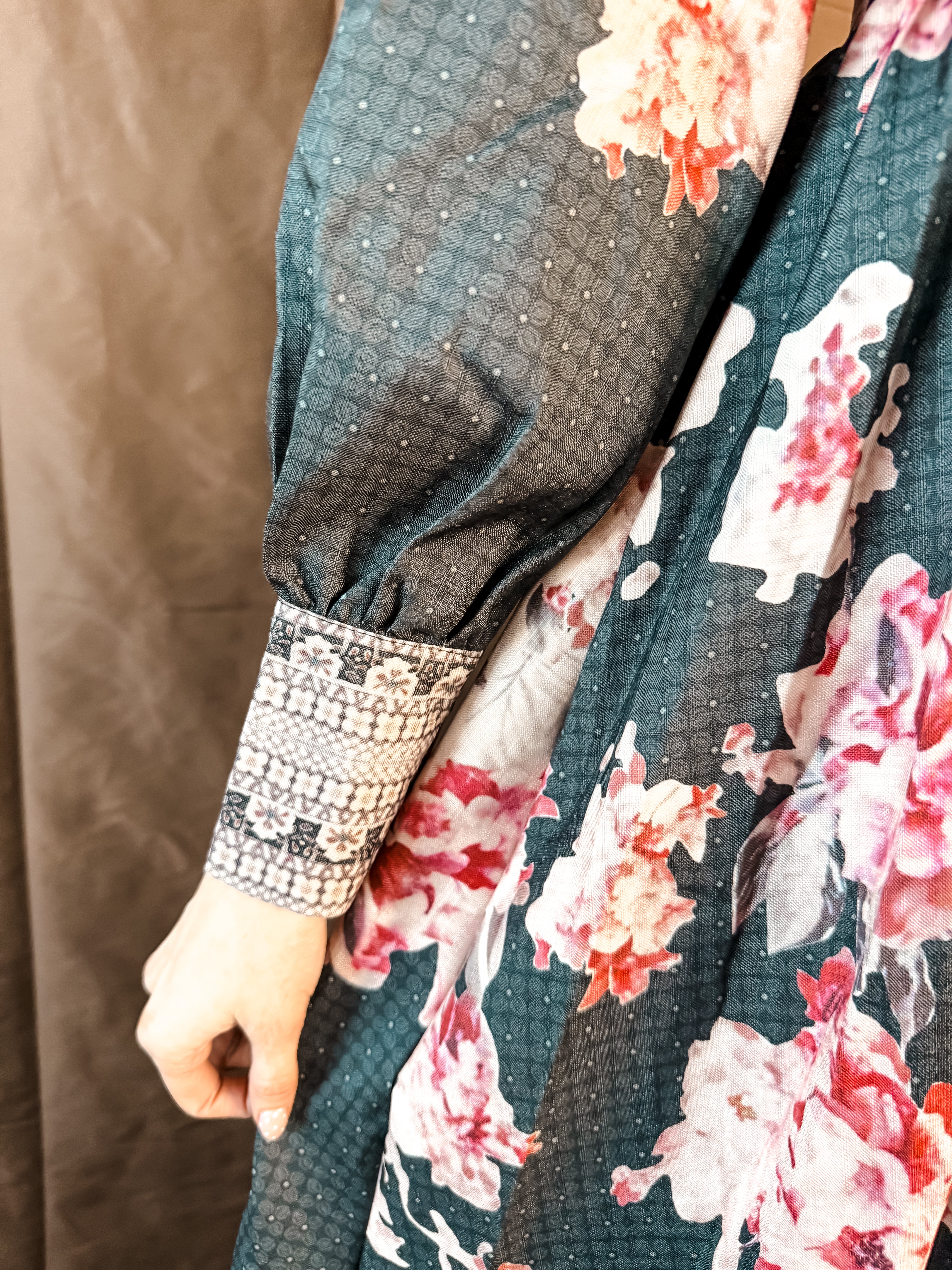 Victorian Floral Dress