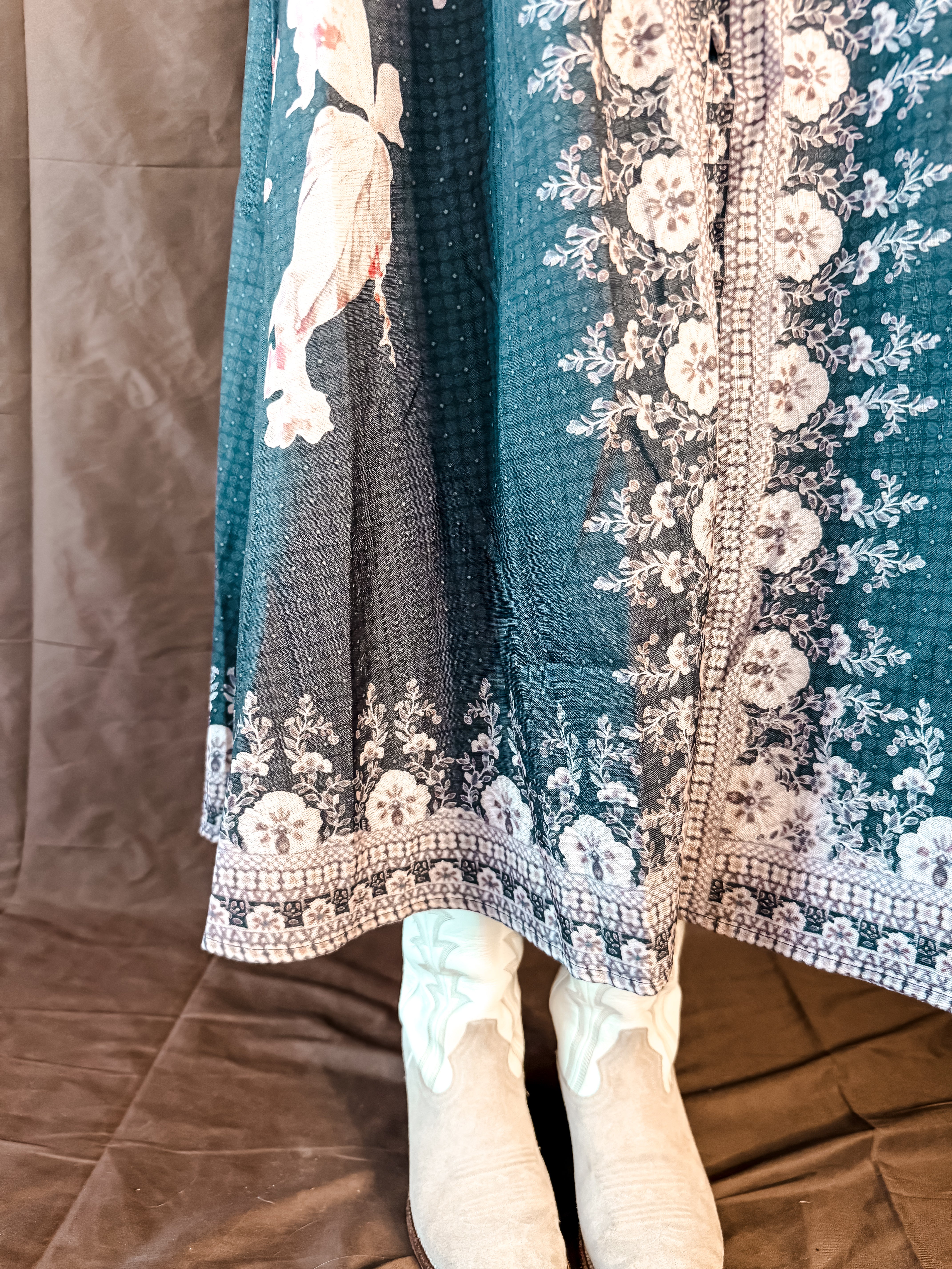 Victorian Floral Dress