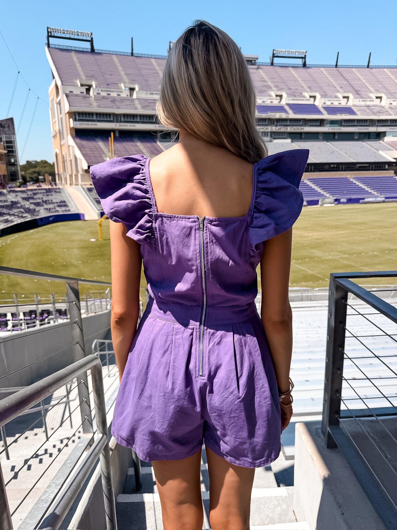 Game Day Cut Out Romper