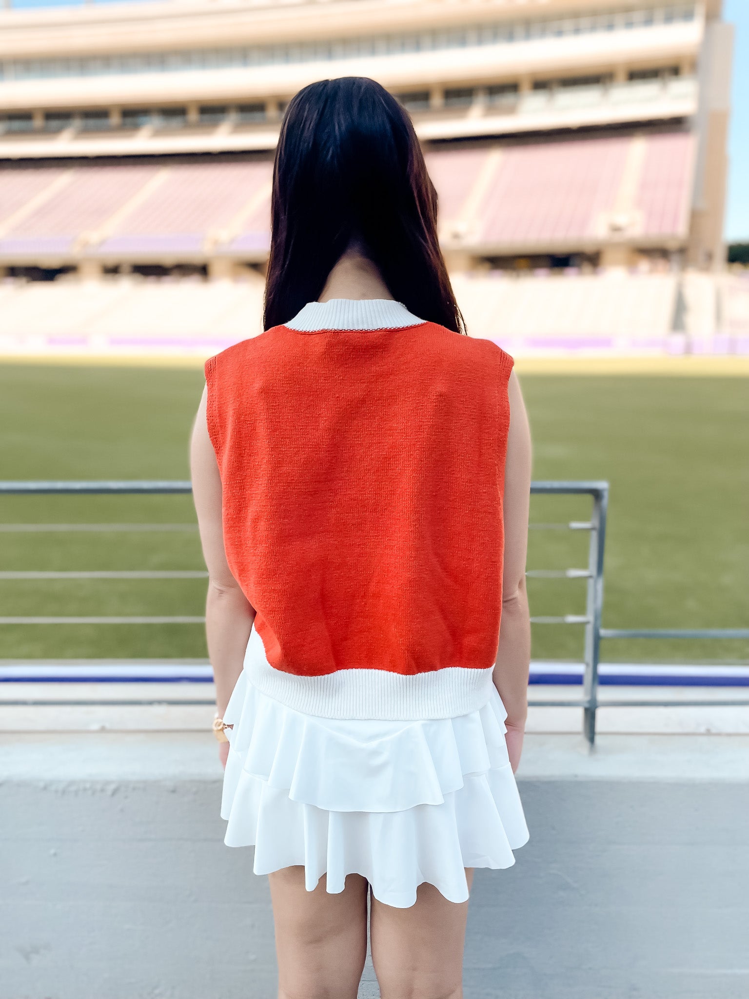UT Pennant Sweater Vest