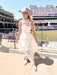Eyelet Love Tube Dress - White - Tucker Brown
