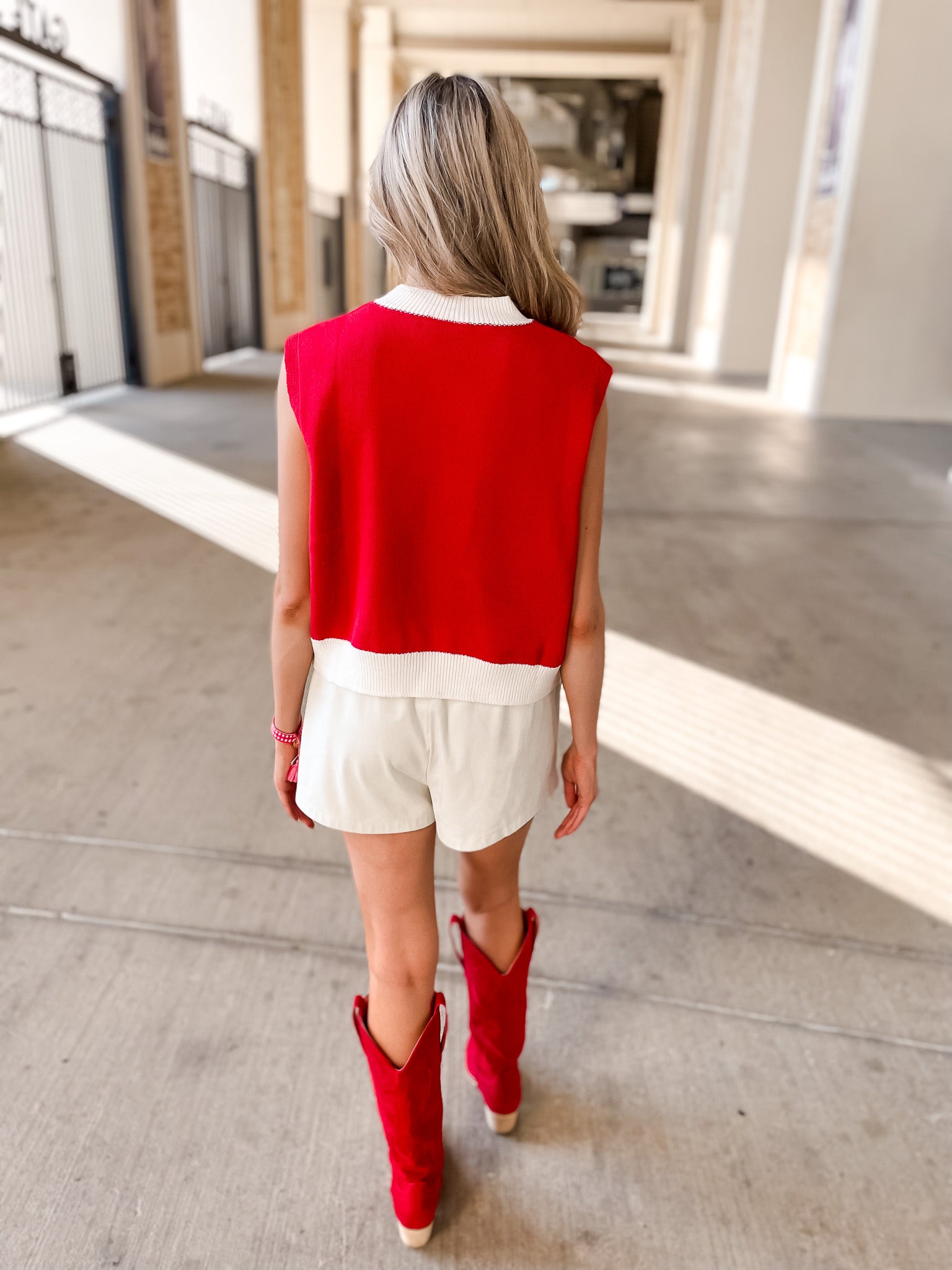 OU Pennant Sweater Vest