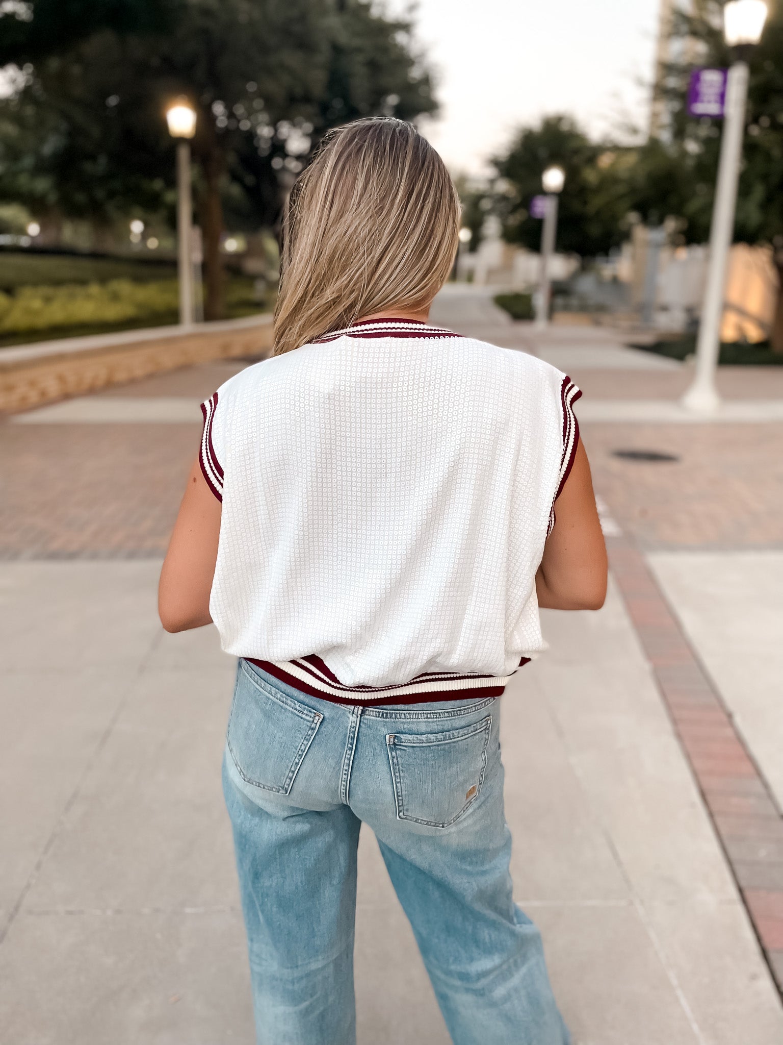 Queen Of Sparkles - A&M Sequin Mascot Tank