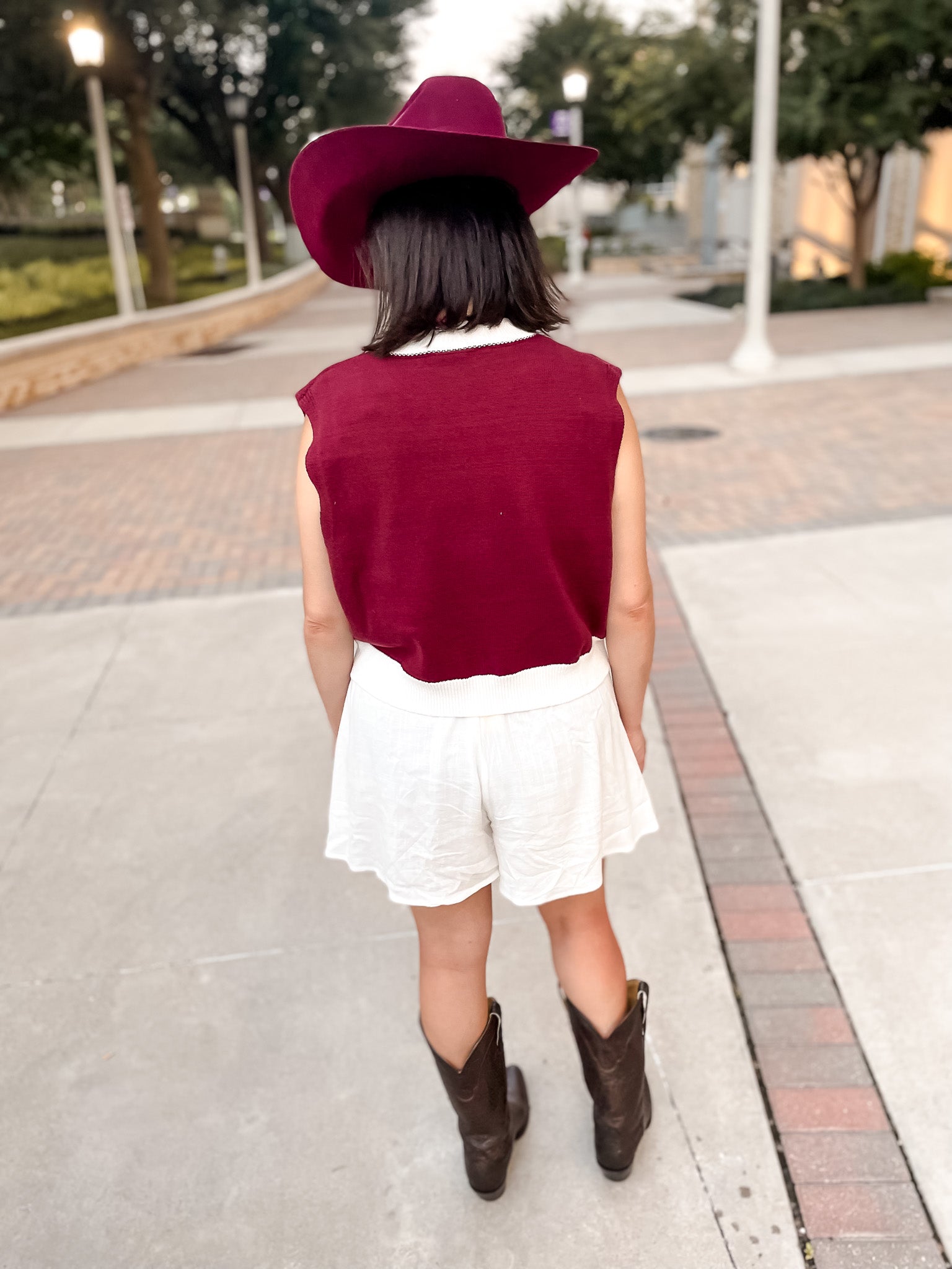 A&M Pennant Sweater Vest