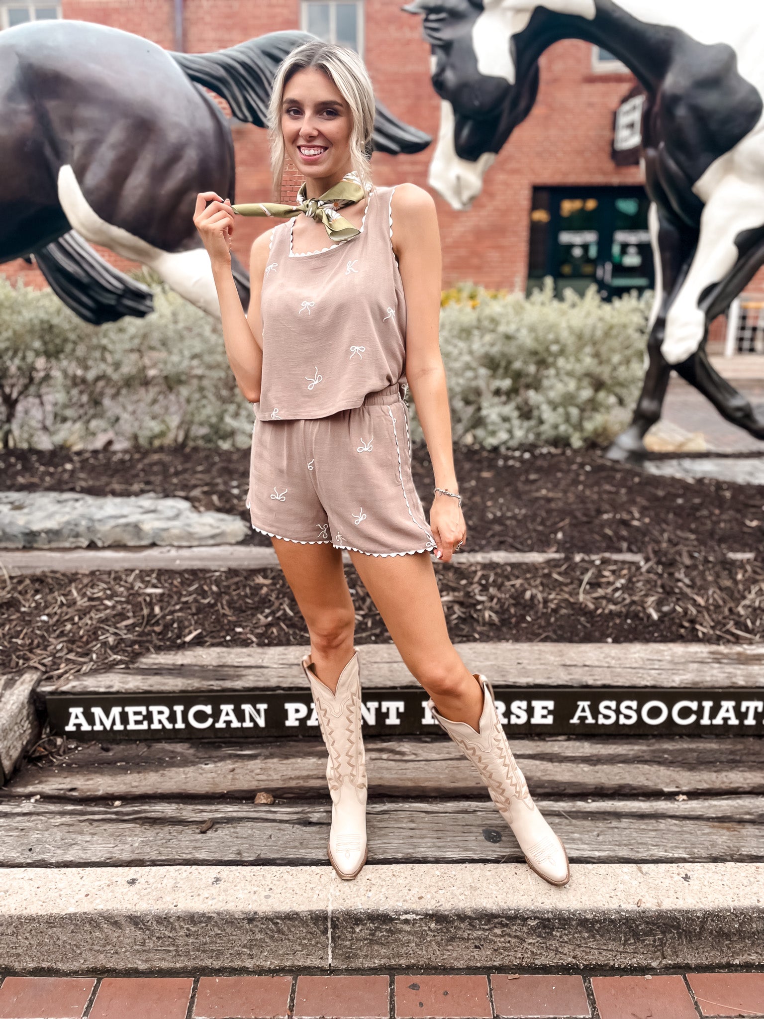 Ribbon Love Set - Mocha