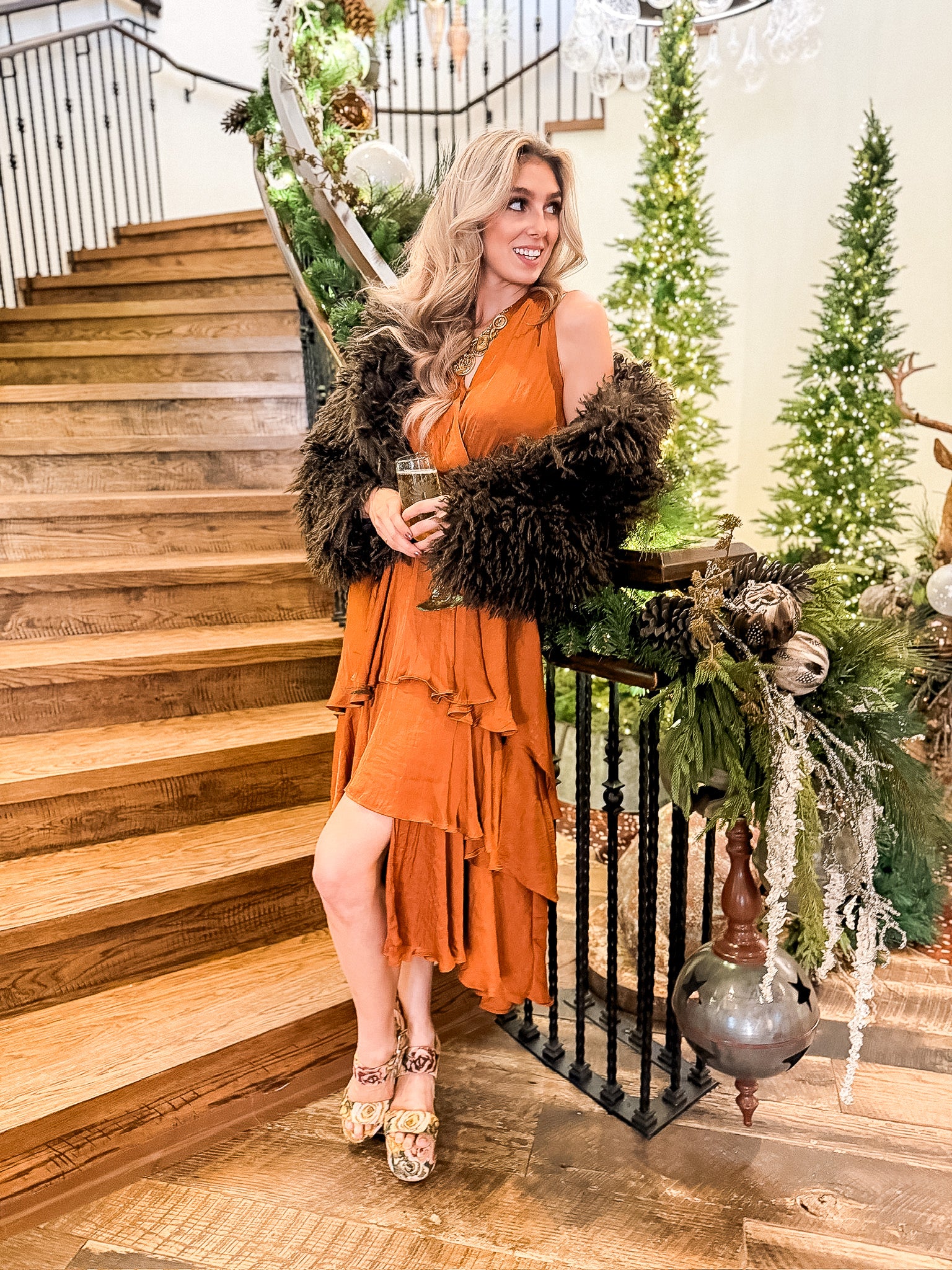 *Beiley Dress - Gingerbread