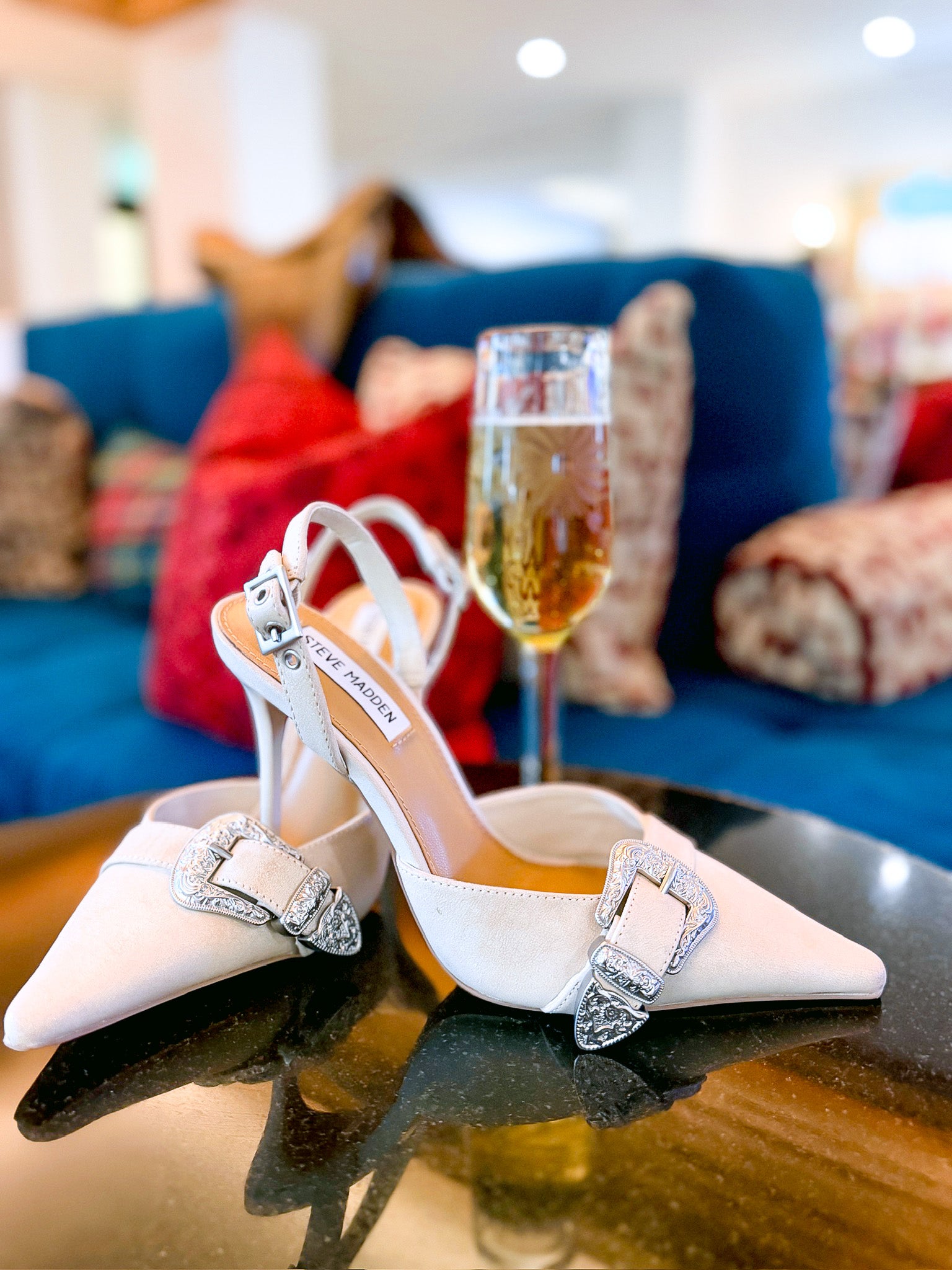 Delilah Distressed Heel