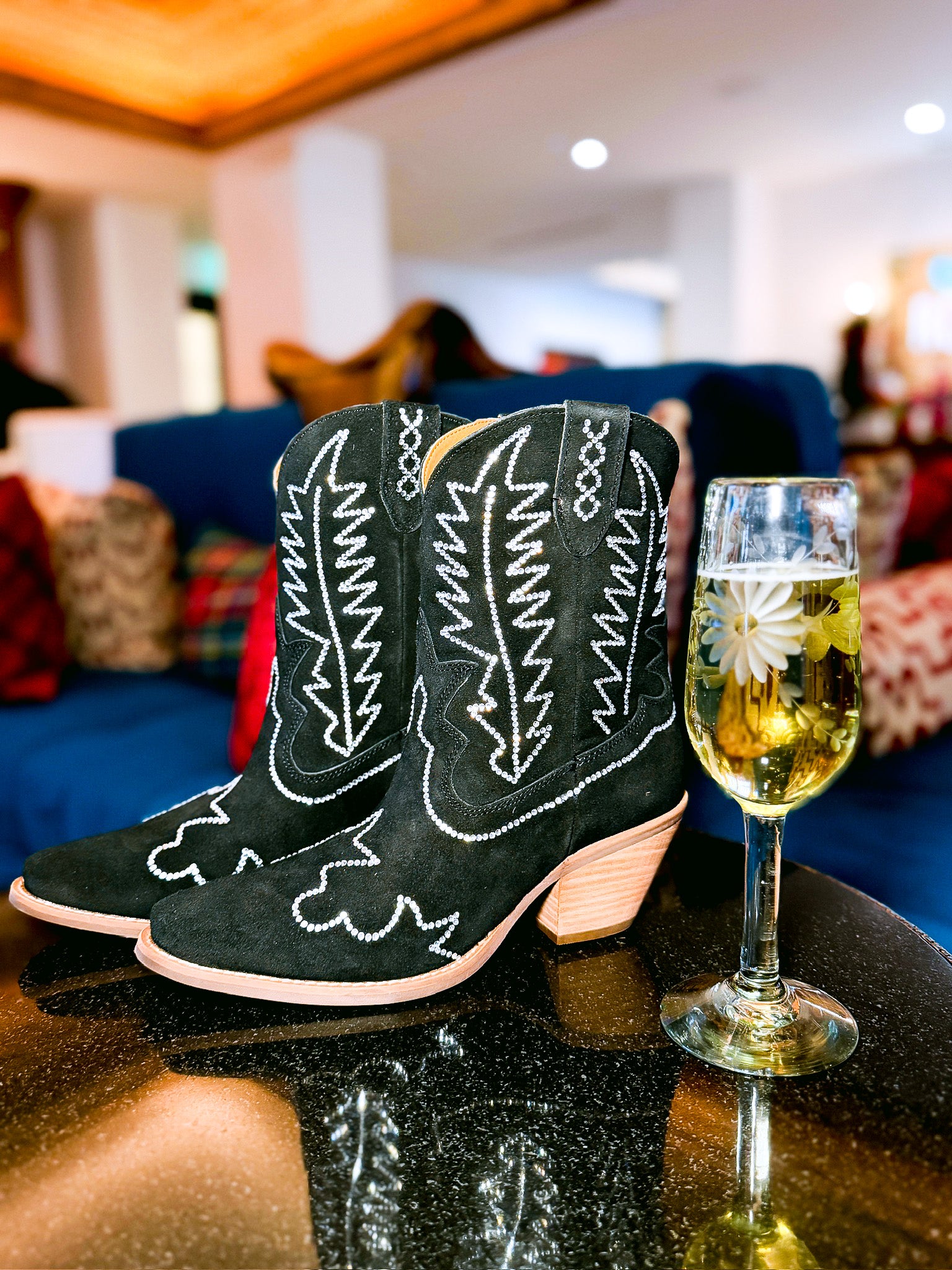 Tiny Pony Bootie - Black