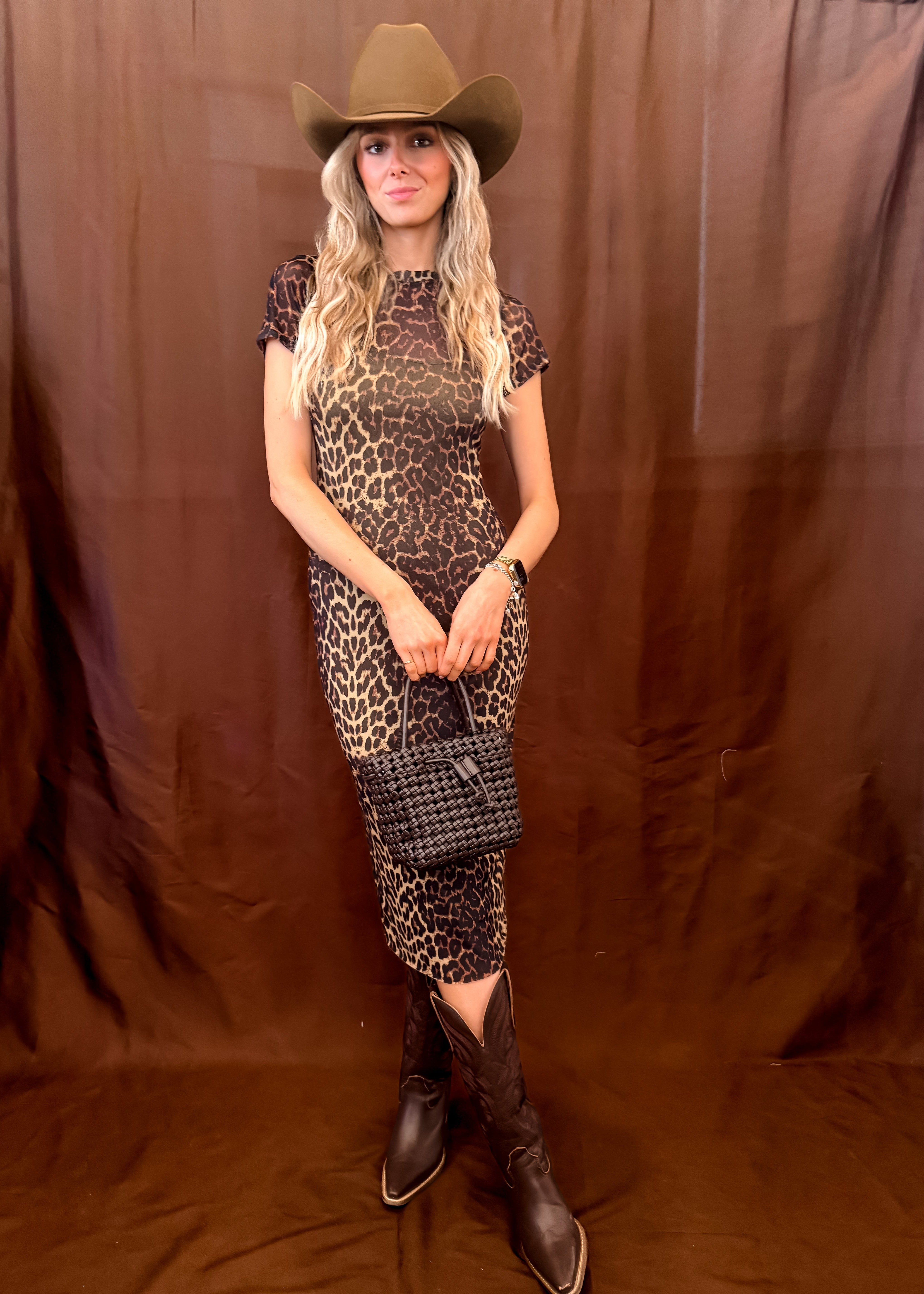 Hailee Leopard Dress