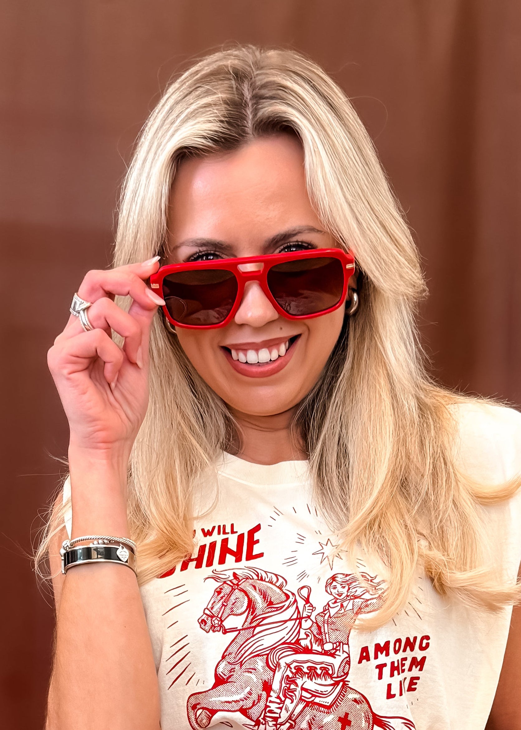 Julien Sunglasses - Red