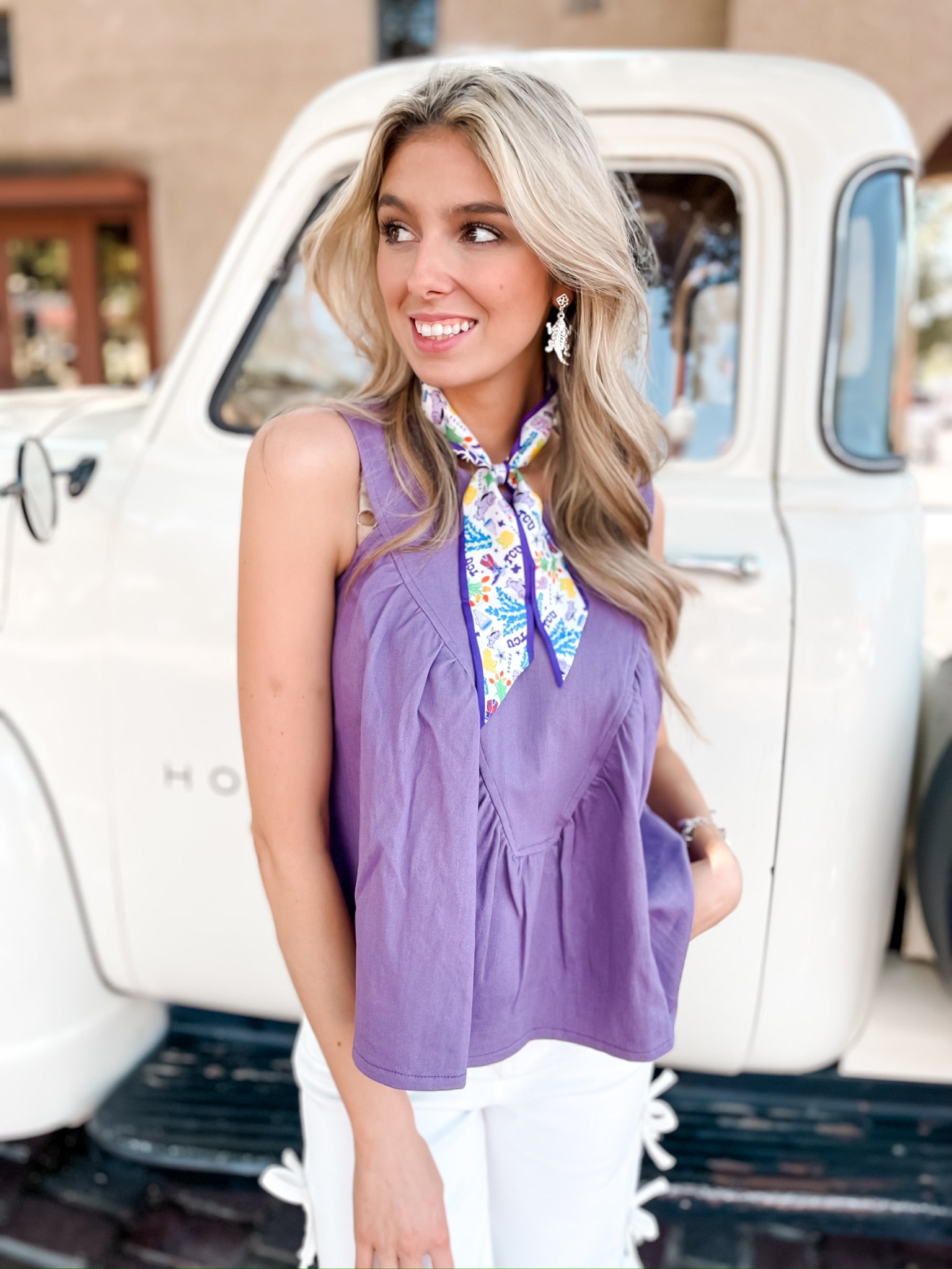 Game Day Baby Doll Top