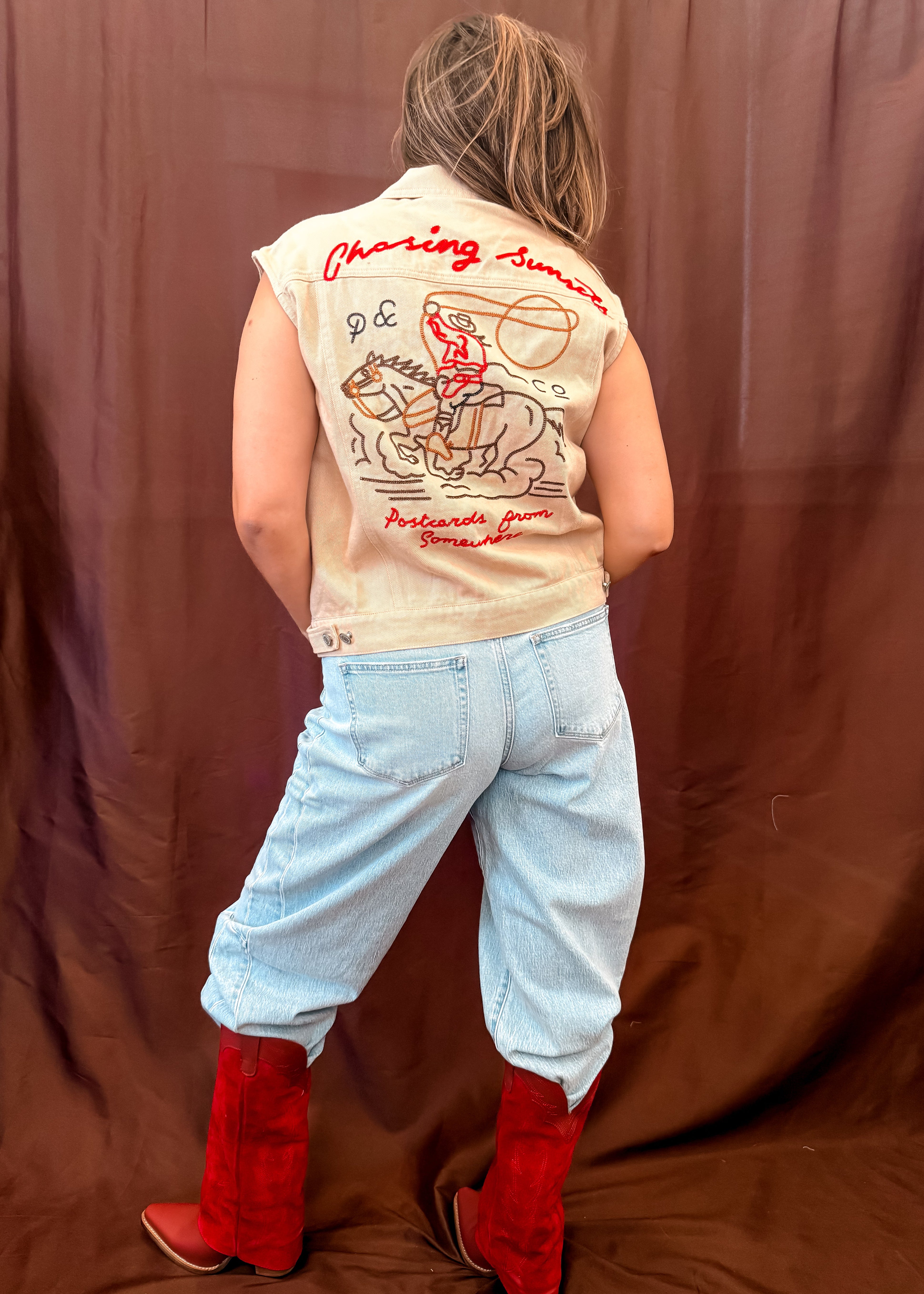 Chasing Sunsets Vest