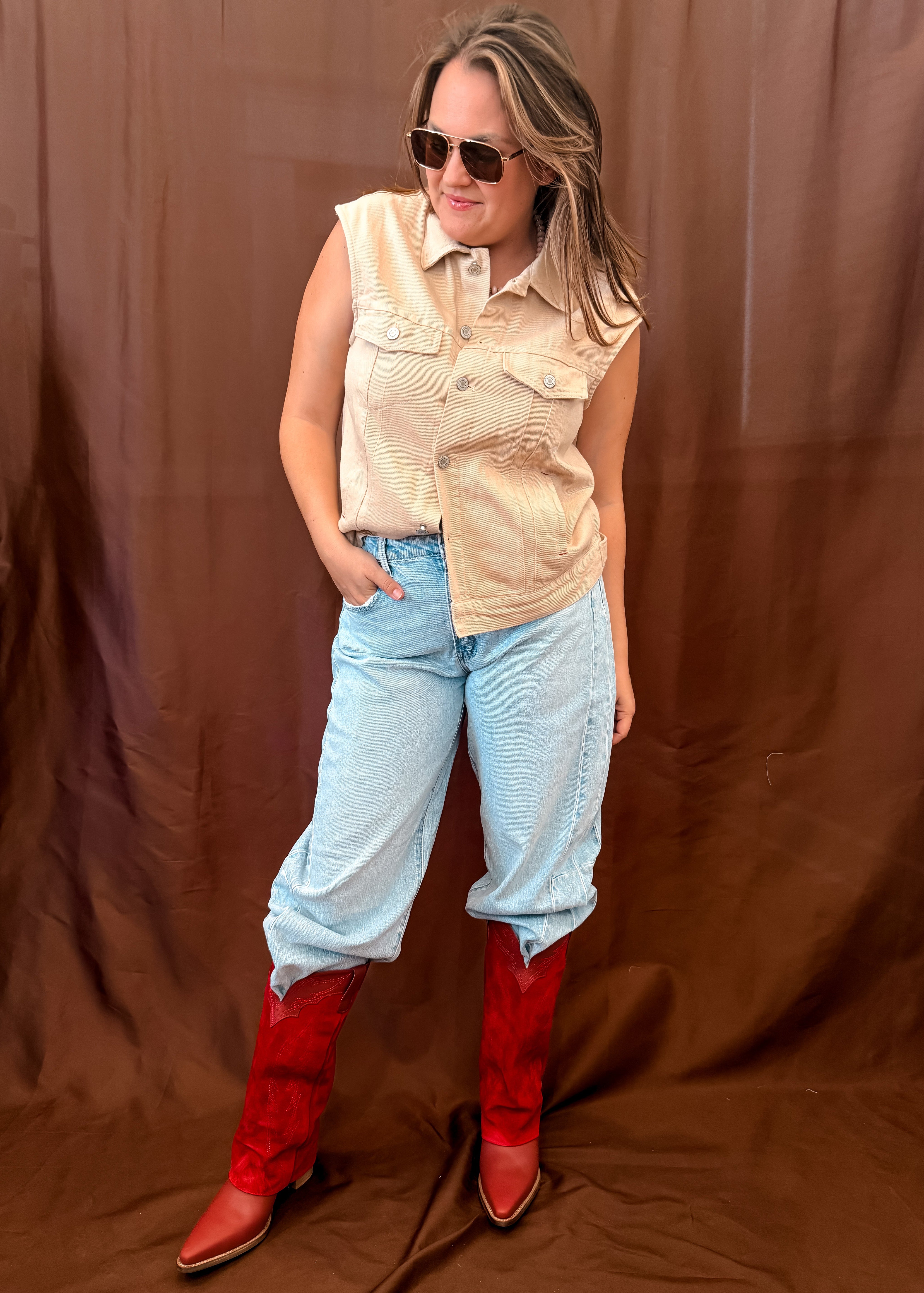 Chasing Sunsets Vest