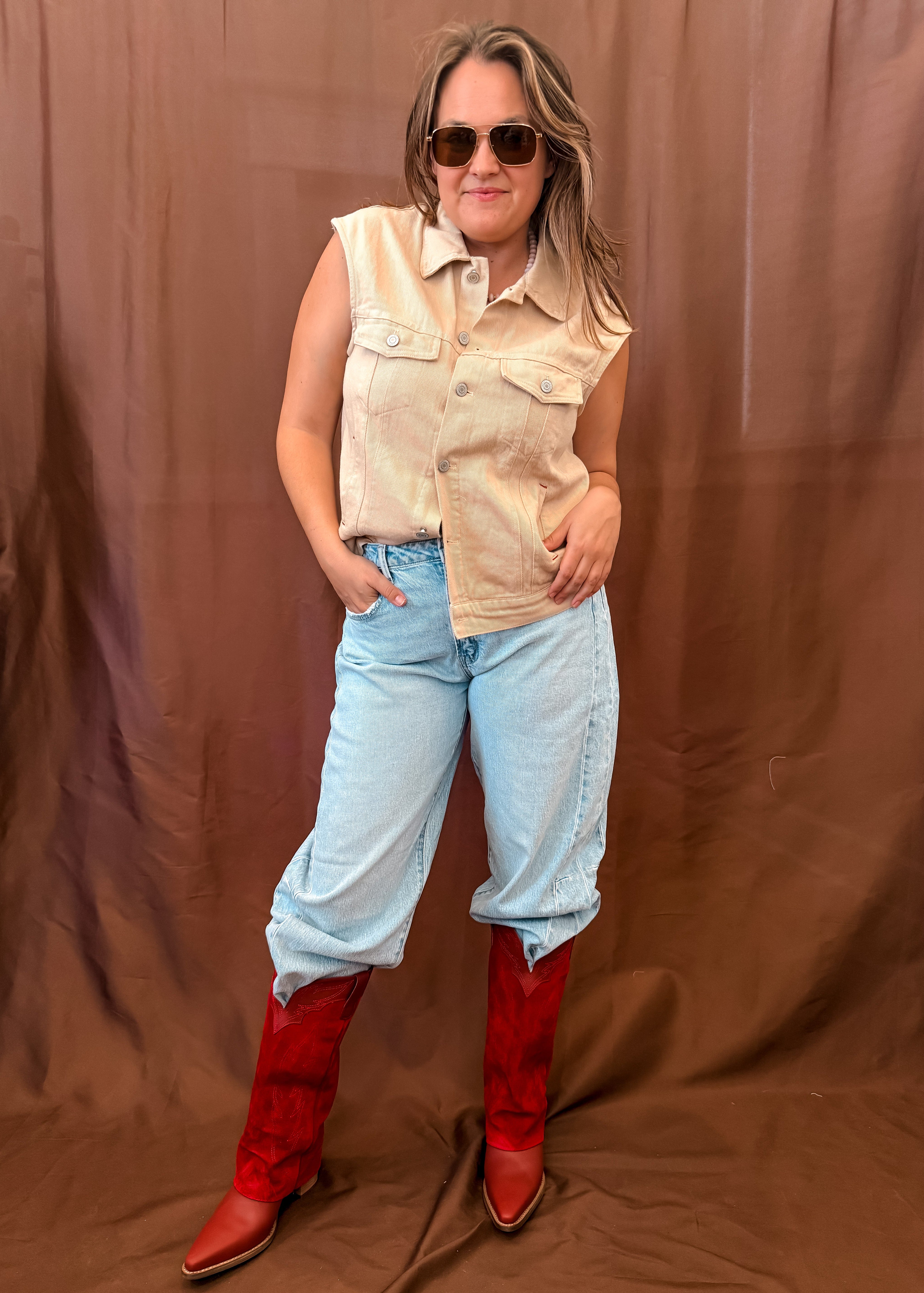 Chasing Sunsets Vest