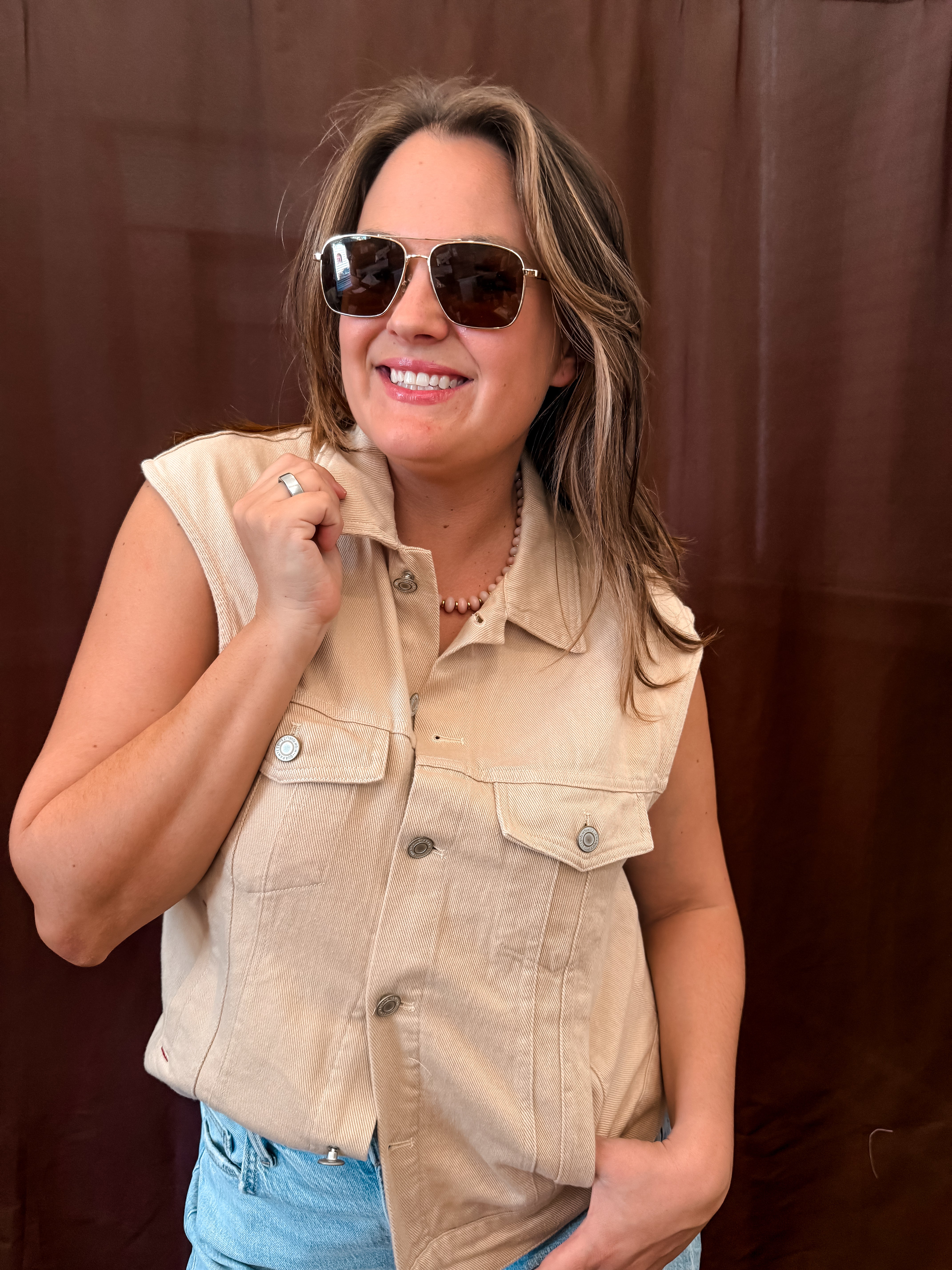 Chasing Sunsets Vest