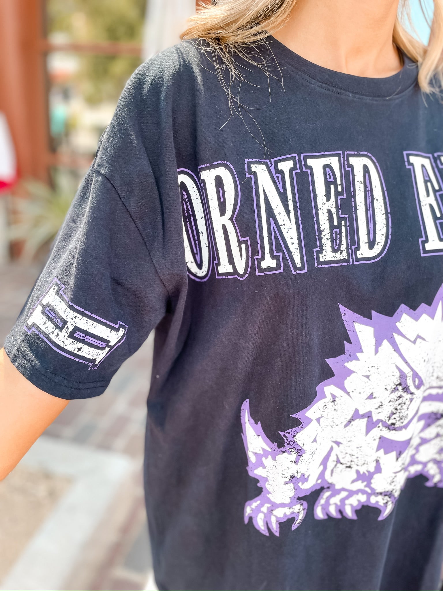 TCU Oversized T-Shirt