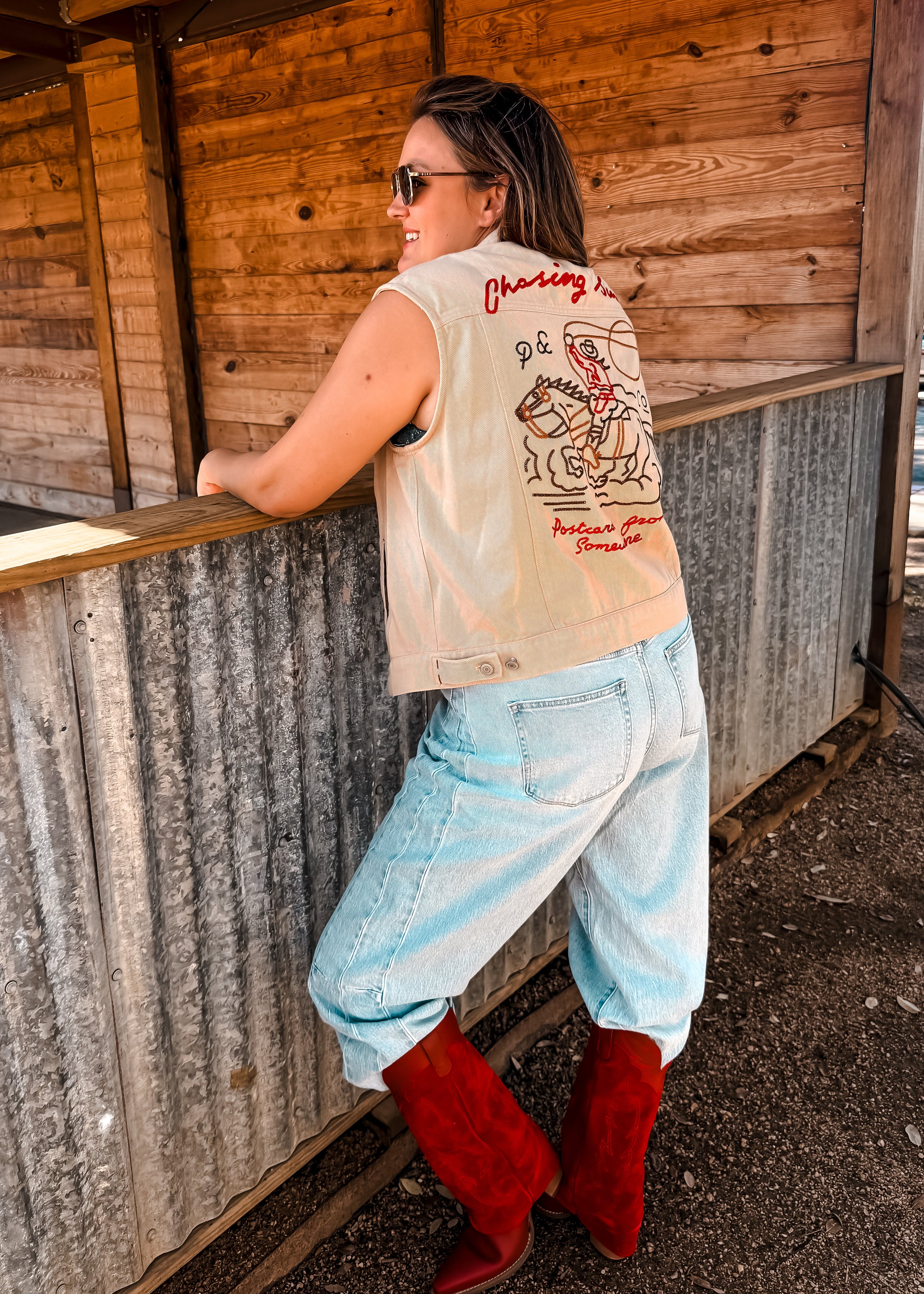 Chasing Sunsets Vest