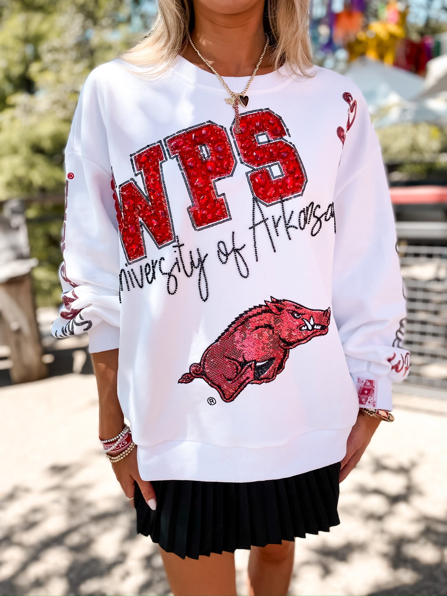 Arkansas Big Icons Sweatshirt