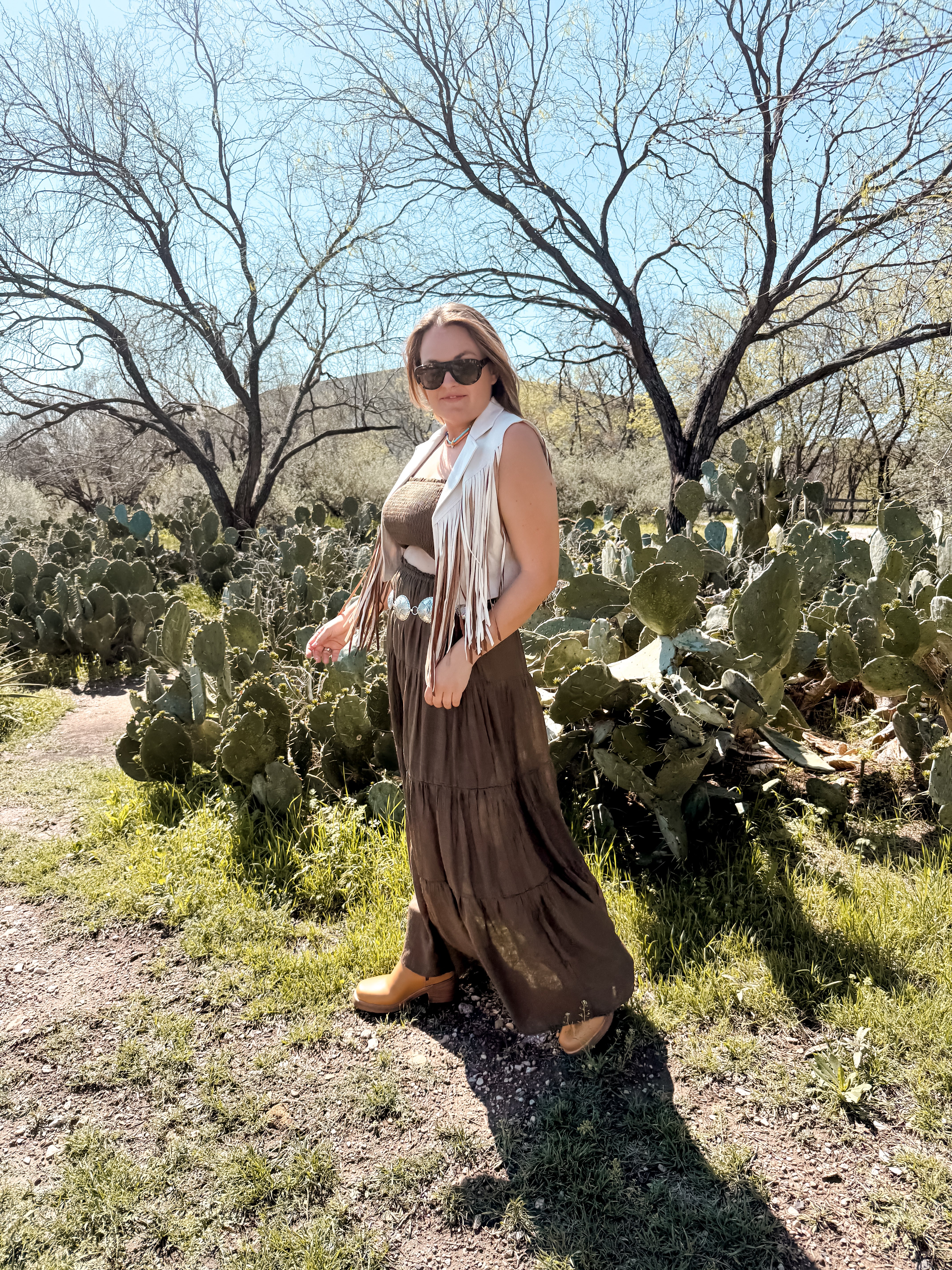 Tube Top & Skirt Set - Chocolate