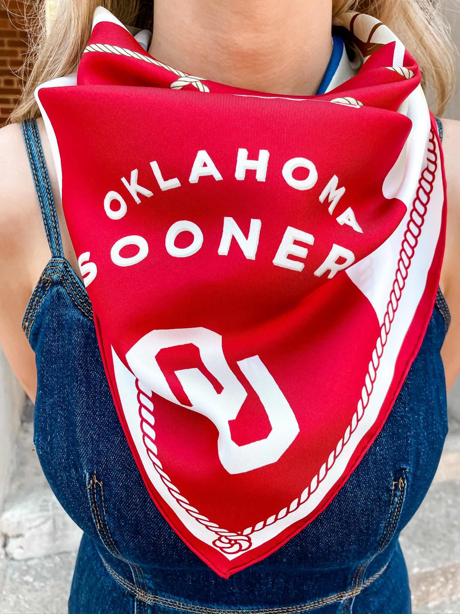 Oklahoma Sooners Silk Scarf