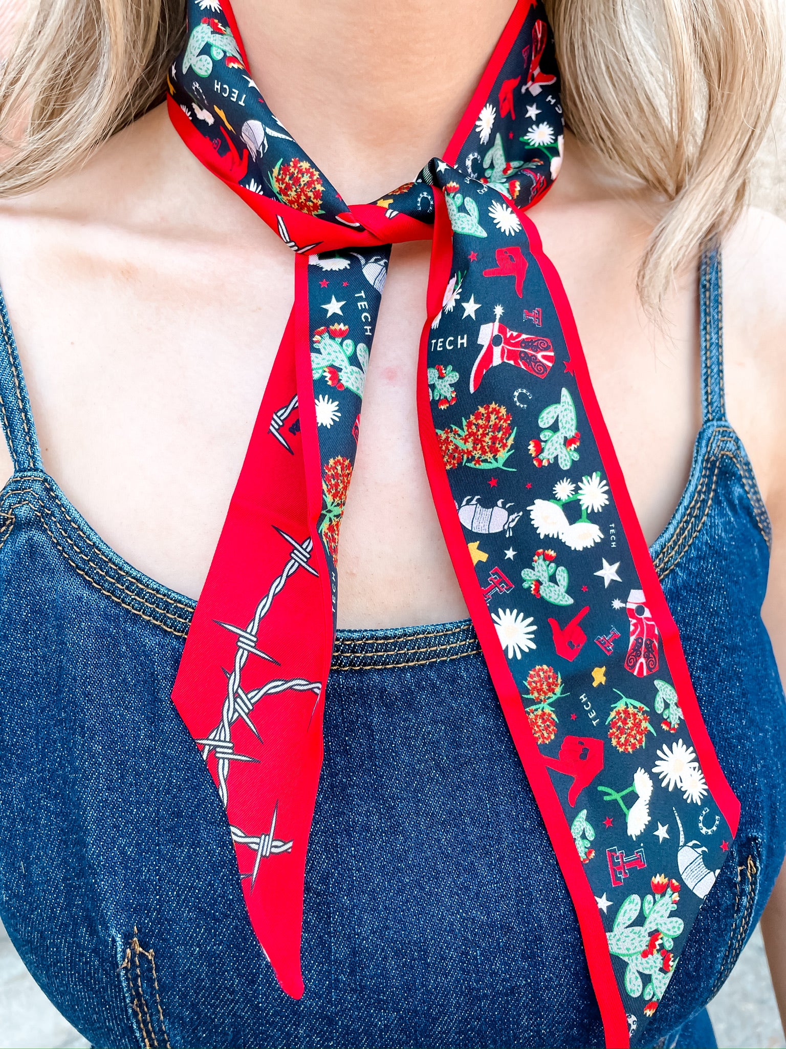 Texas Tech Red Raiders Twilly Scarf
