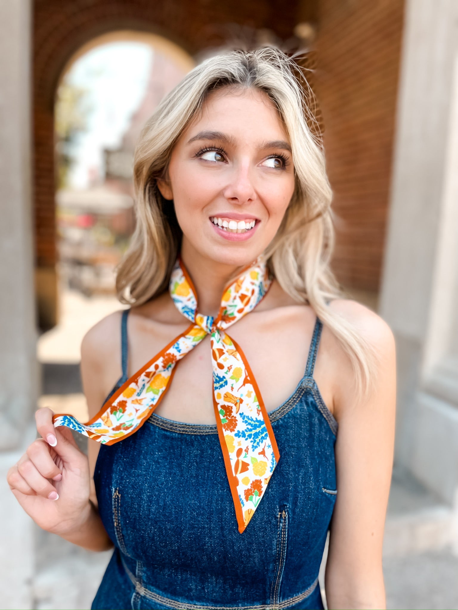 Texas Longhorns Twilly Scarf