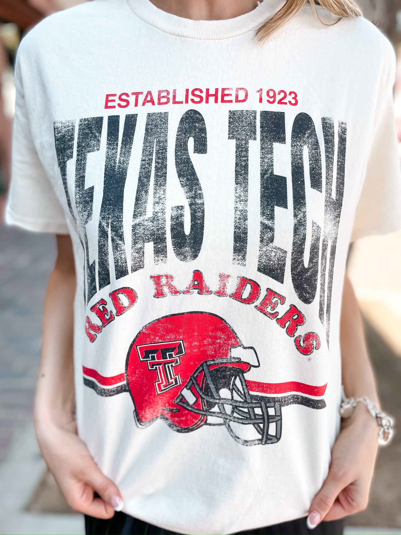 Texas Tech Helmet T-Shirt
