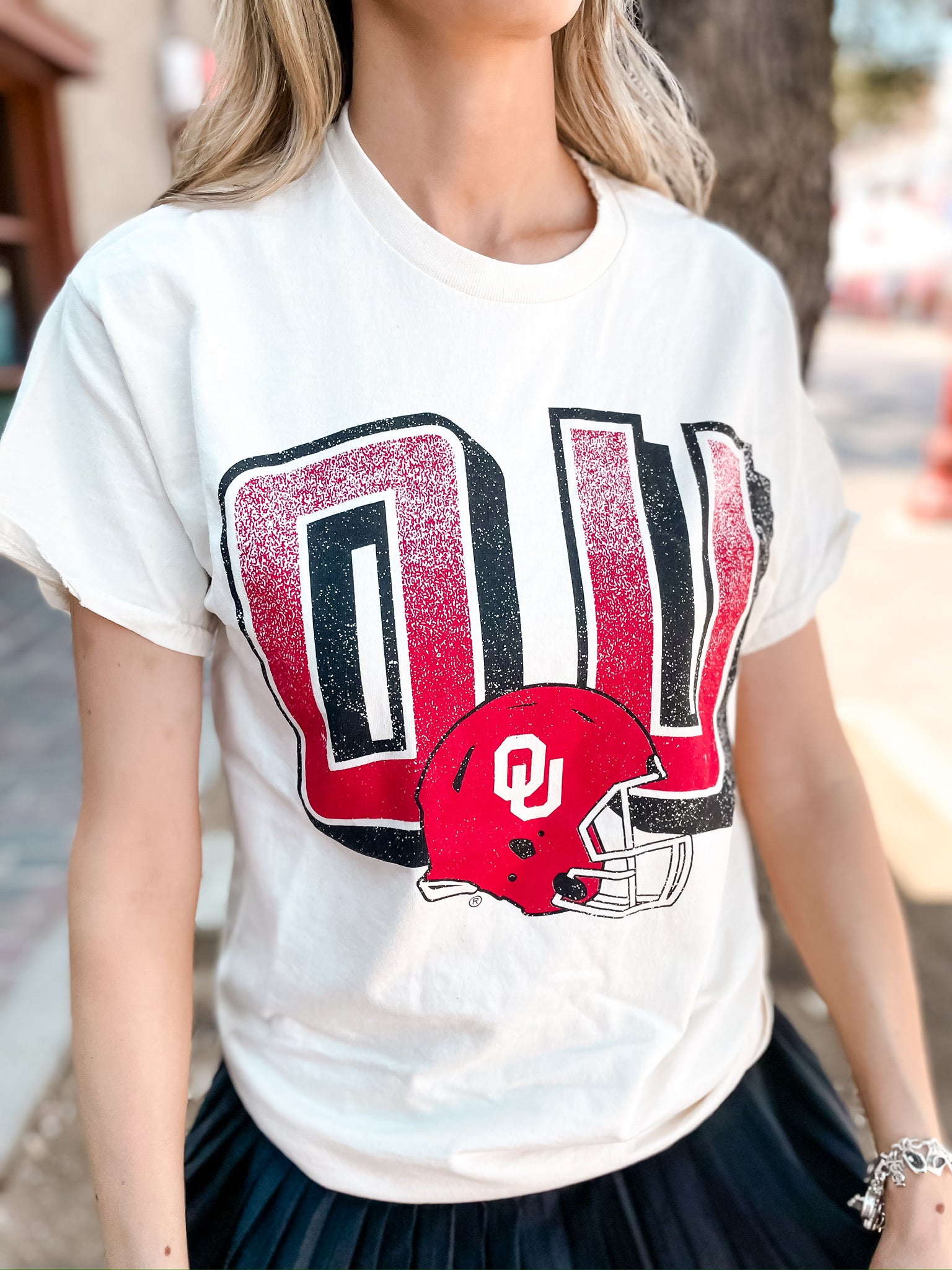 OU Sooners Fade Off T-Shirt