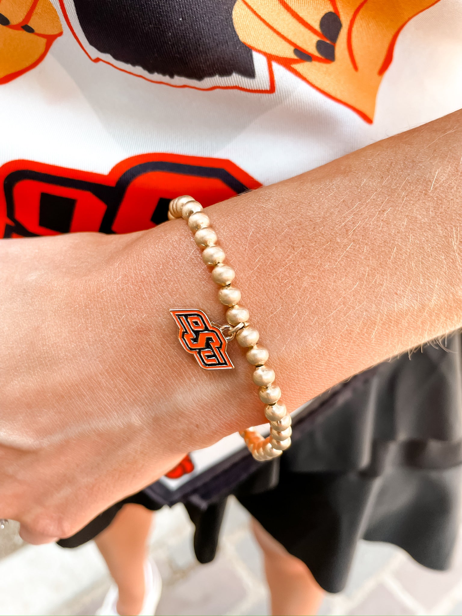Oklahoma State Cowboys Stretch Bracelet