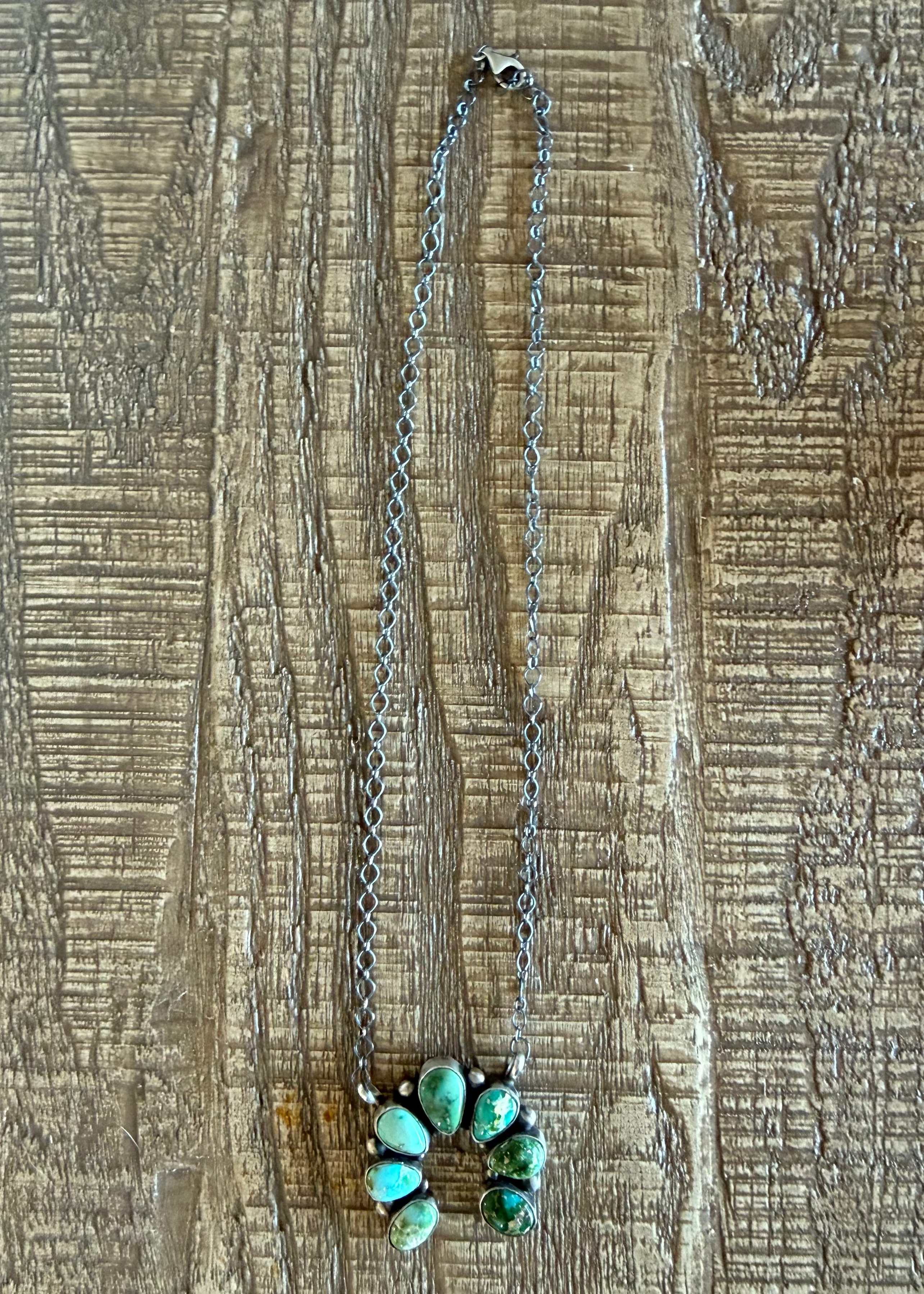 Squash Blossom Pendant Necklace