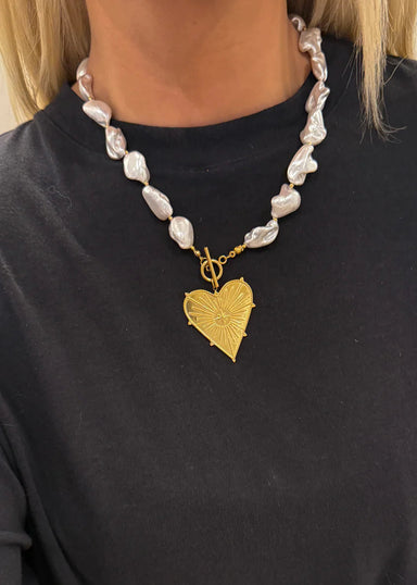 Blaze Necklace - Tucker Brown