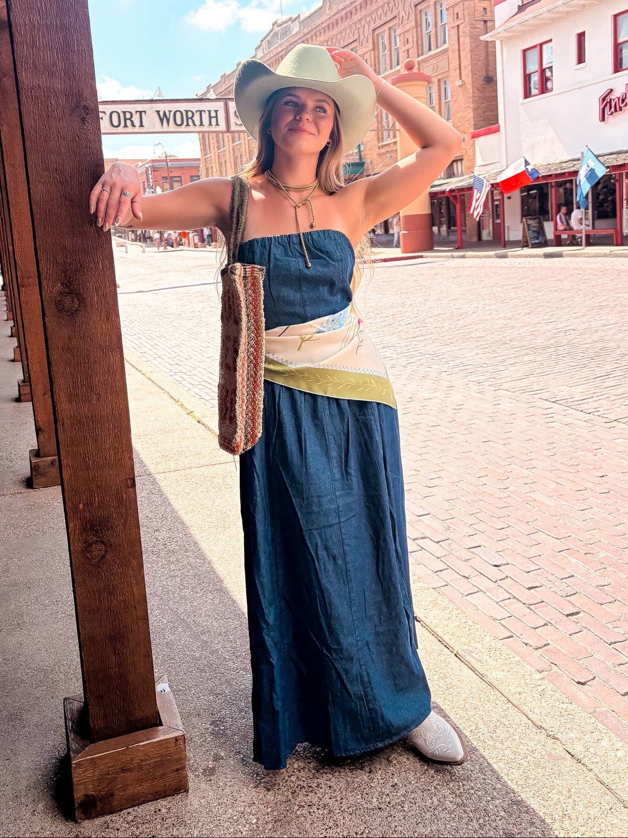 Samantha Denim Dress