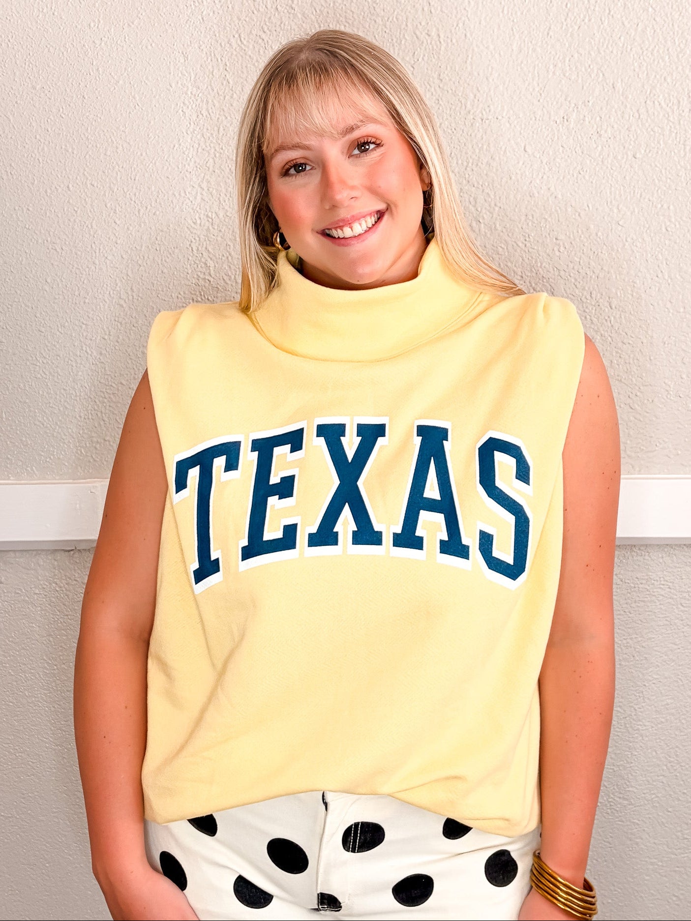 Texas Oversized Muscle Sweatshirt