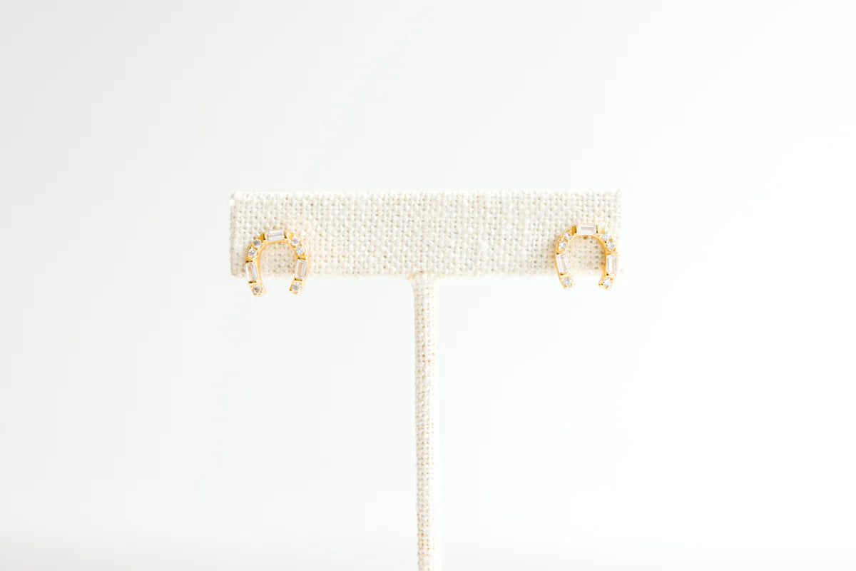 Horseshoe Stud Earrings