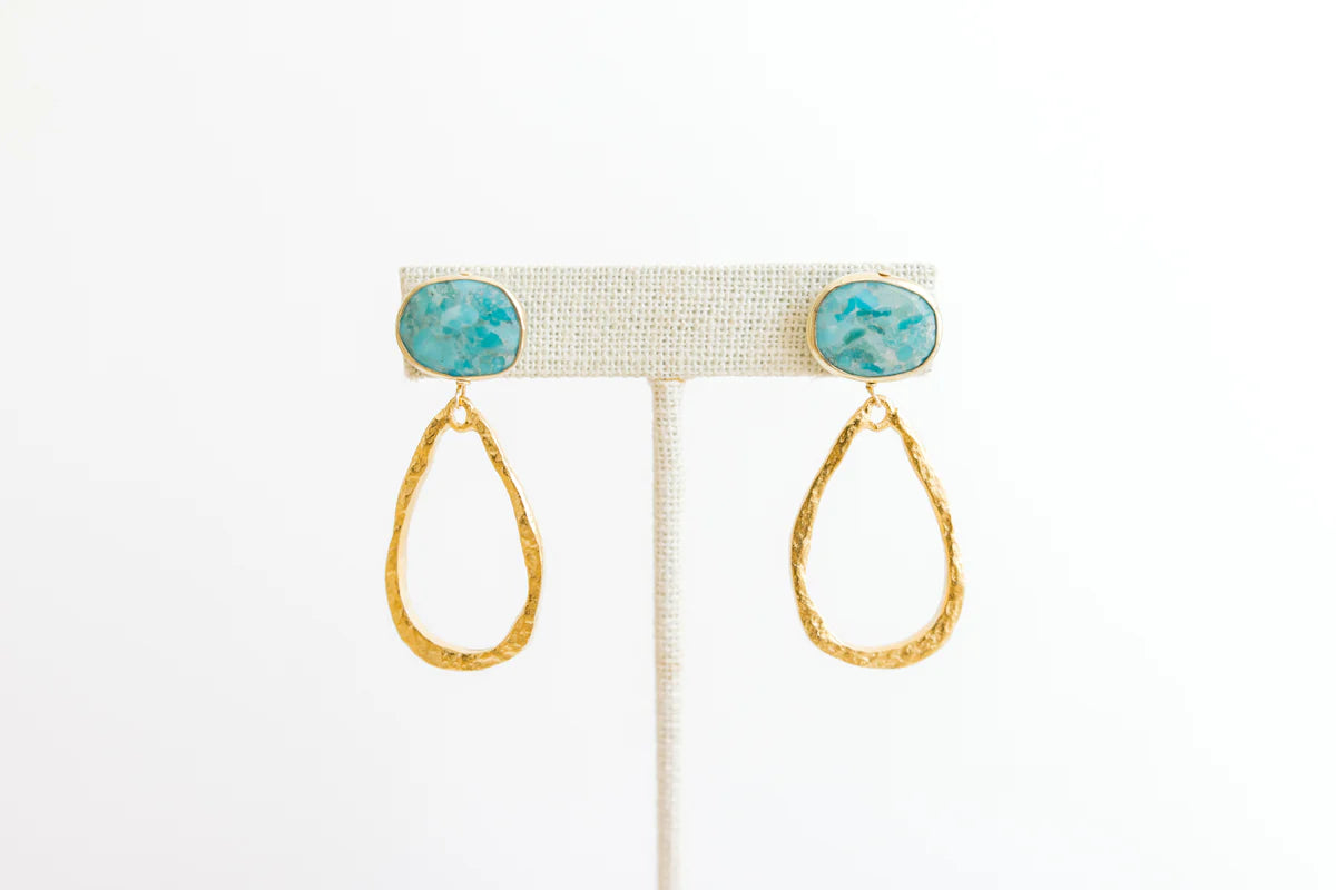 Juliette Earrings - Turquoise