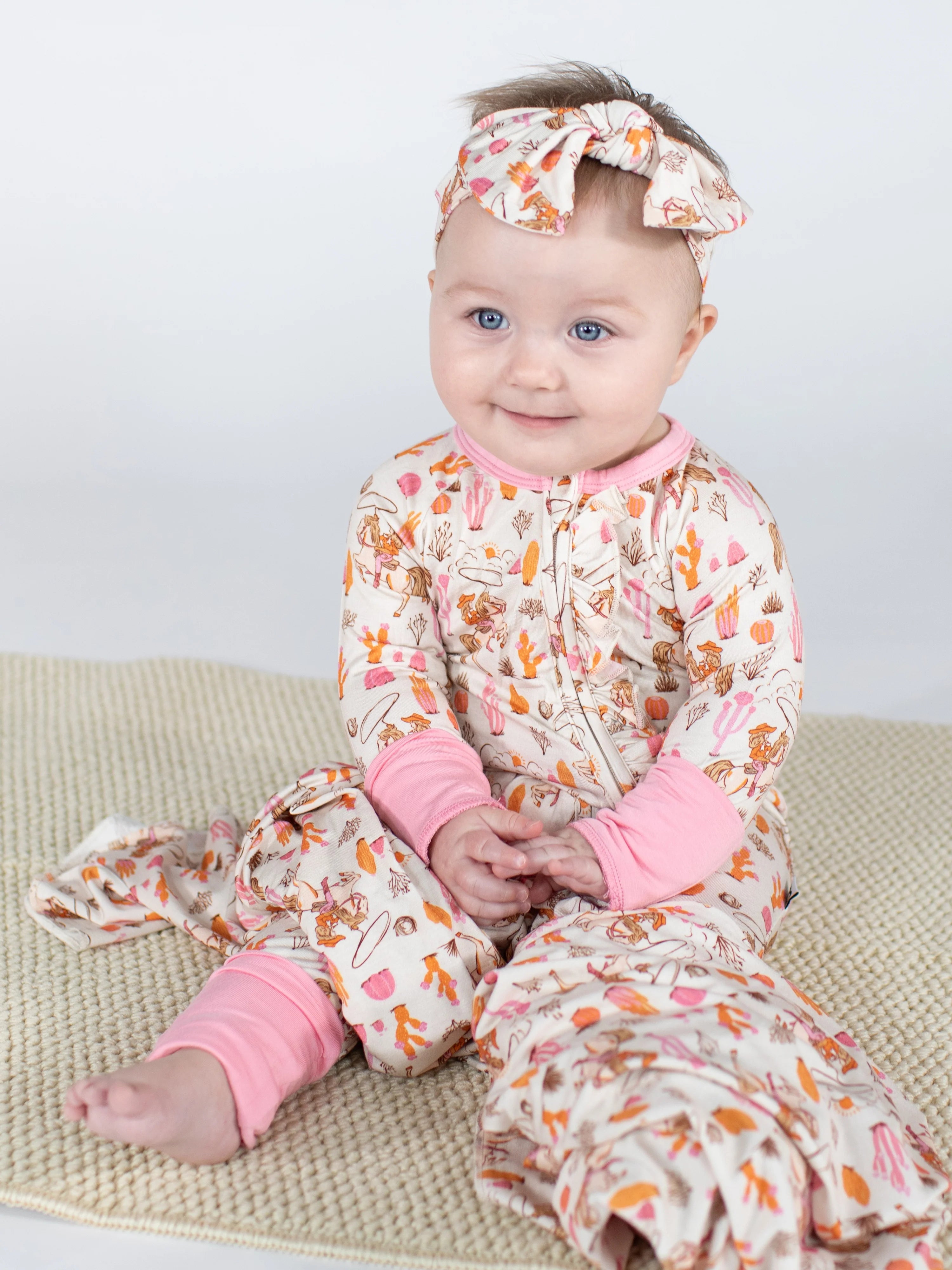 Saddle Up Cowgirl PJ Onesie