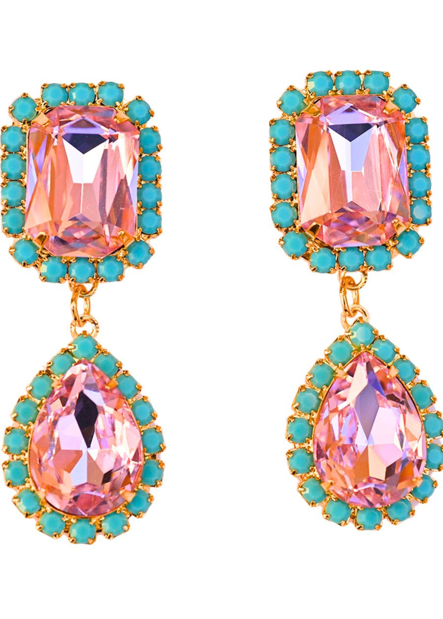 Palm Beach Jewels Earrings - Pink