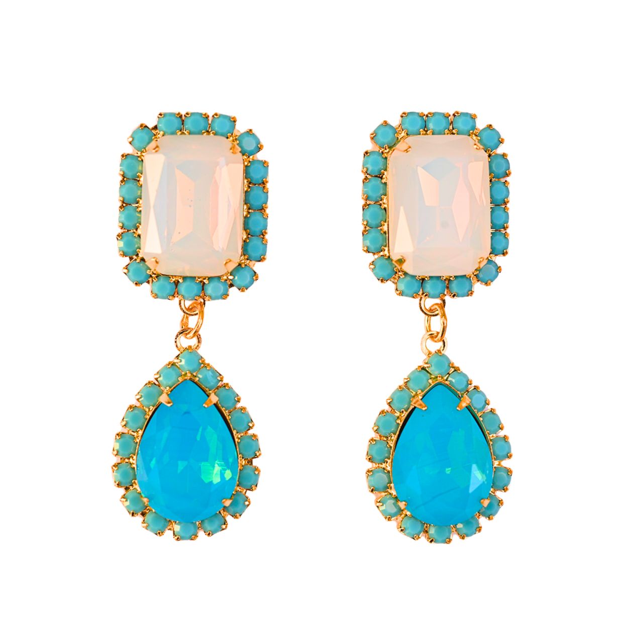 Palm Beach Jewels Earrings - Turquoise