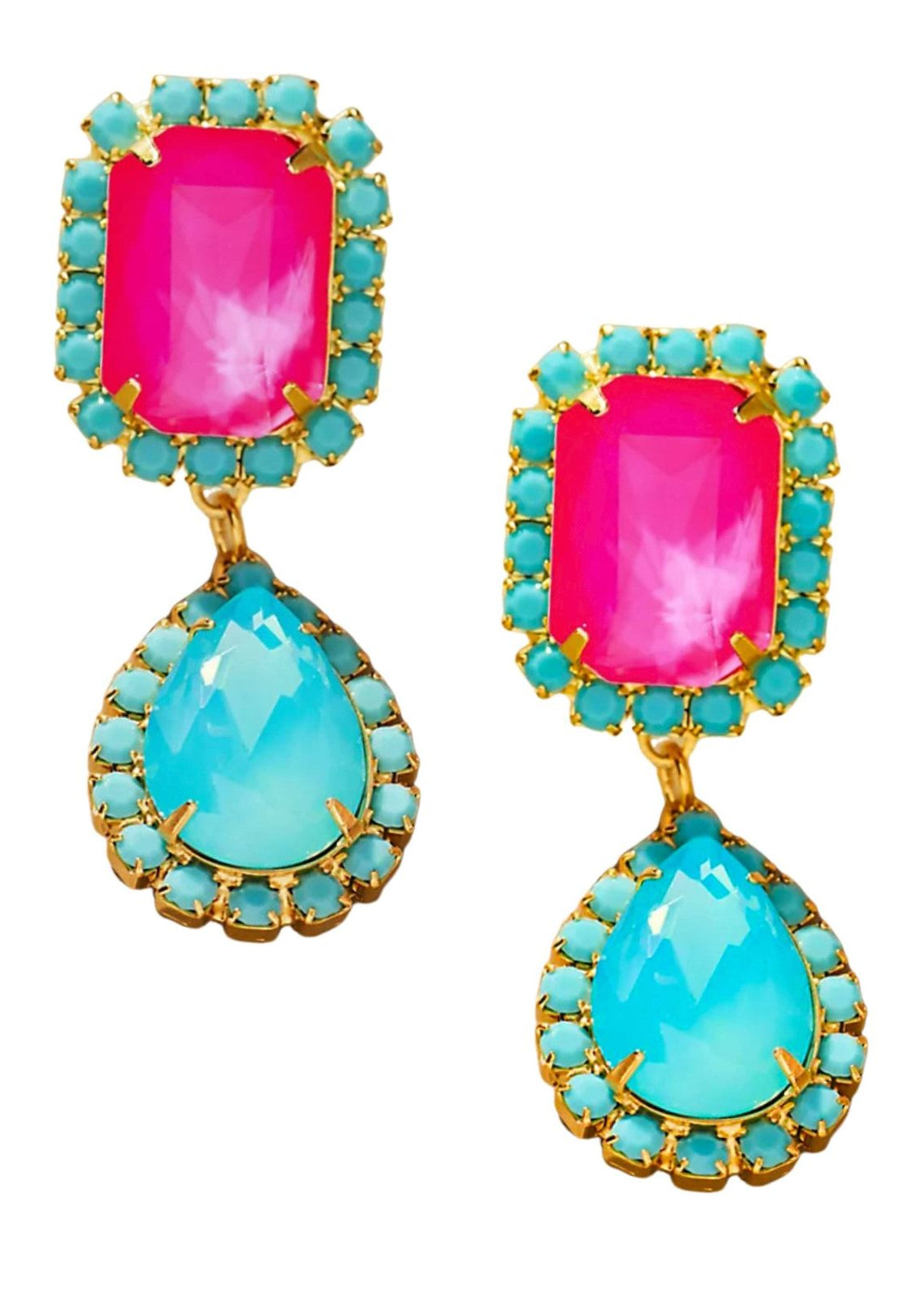 Palm Beach Jewels Earrings - Neon