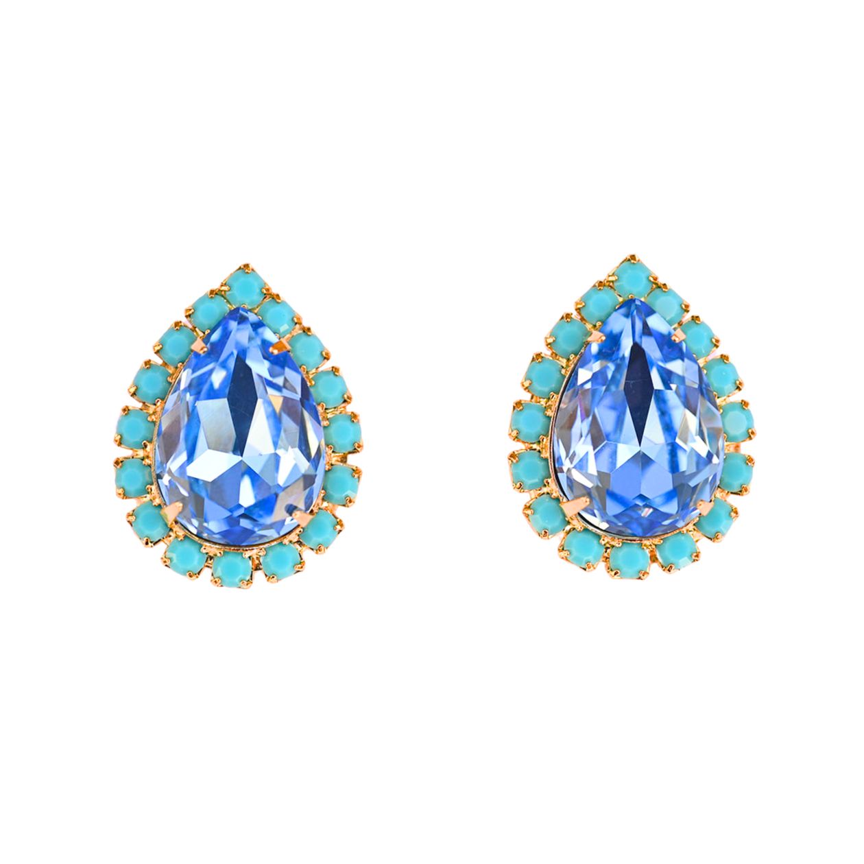 Palm Springs Earring - Blue