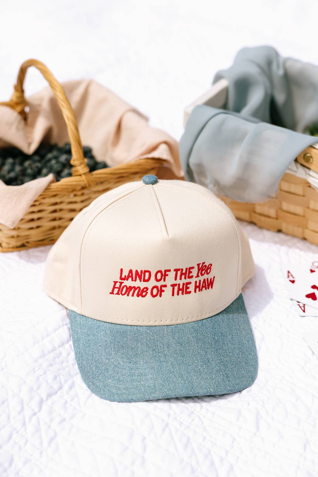 Land Of The Yee Canvas Cap